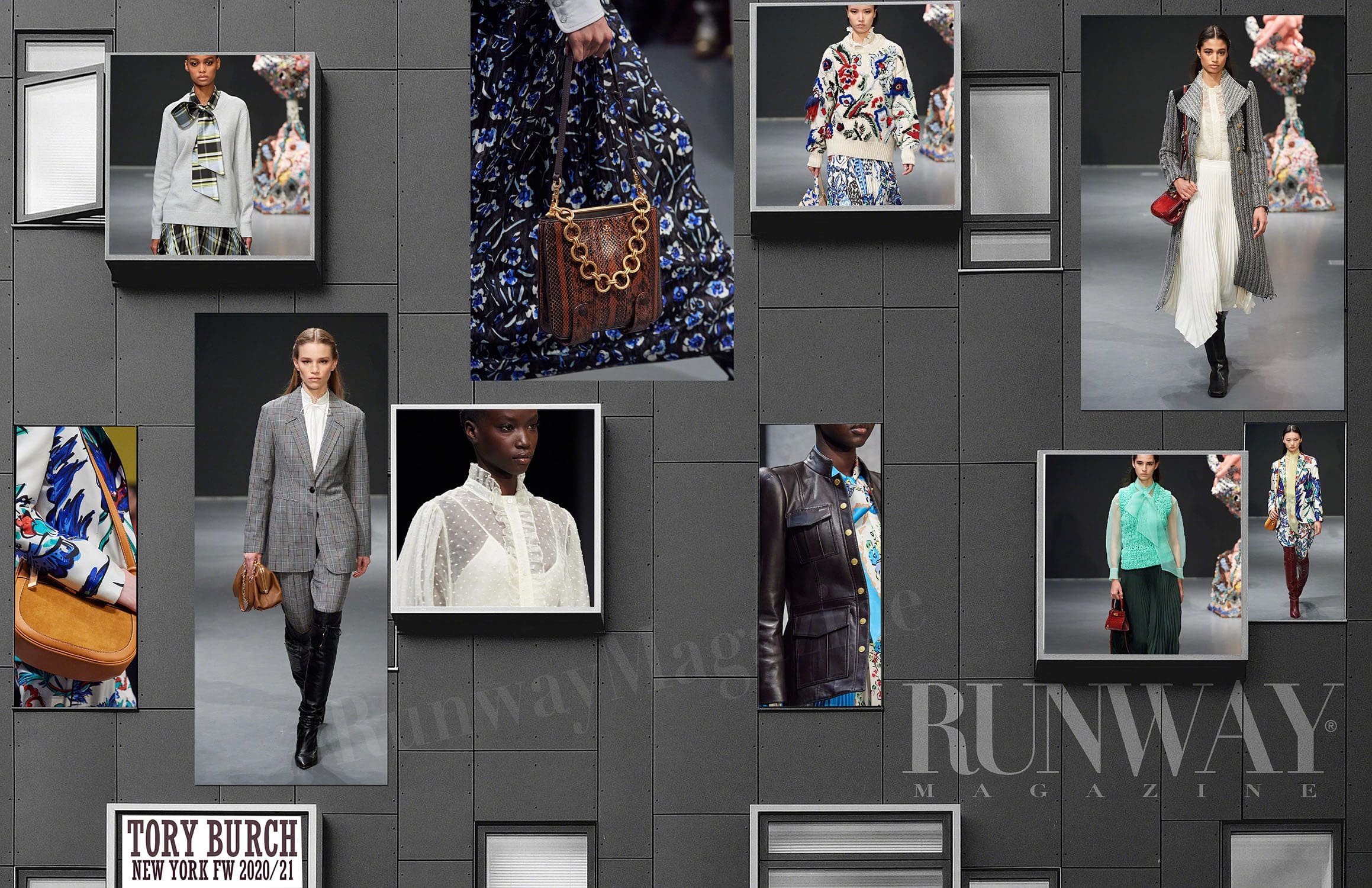 TORY BURCH Otoño-Invierno 2020-2021 Nueva York por RUNWAY REVISTA