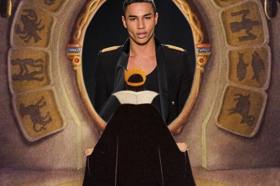 Olivier Rousteing designs for Balmain 2020