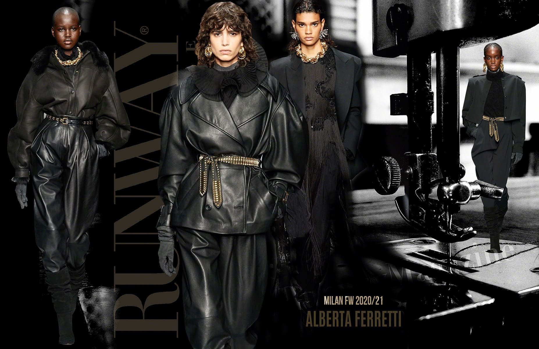 ALBERTA FERRETTI Outono-Inverno 2020-2021 Milão por RUNWAY MAGAZINE