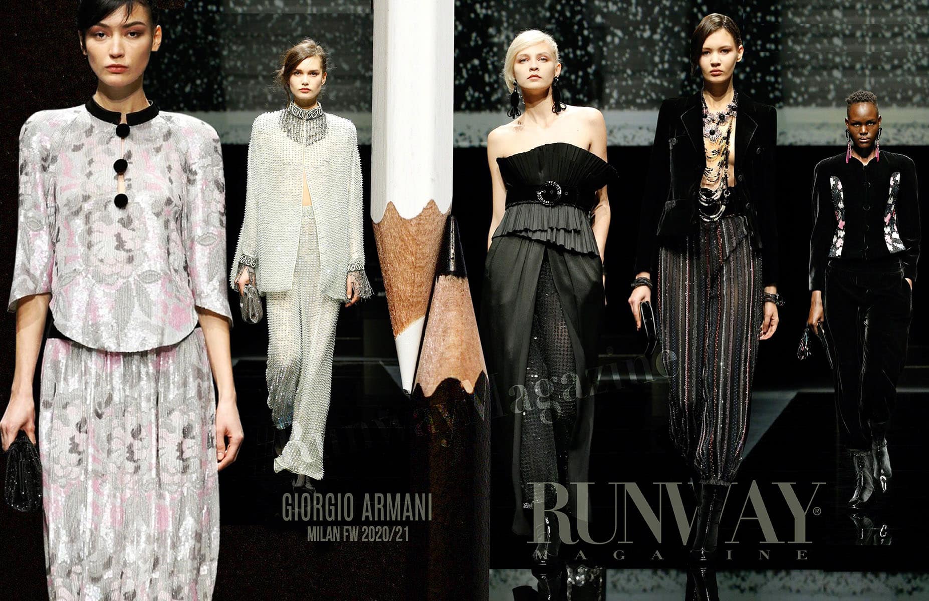 ジョルジオ アルマーニ 秋冬 2020-2021 ミラノ RUNWAY マガジン