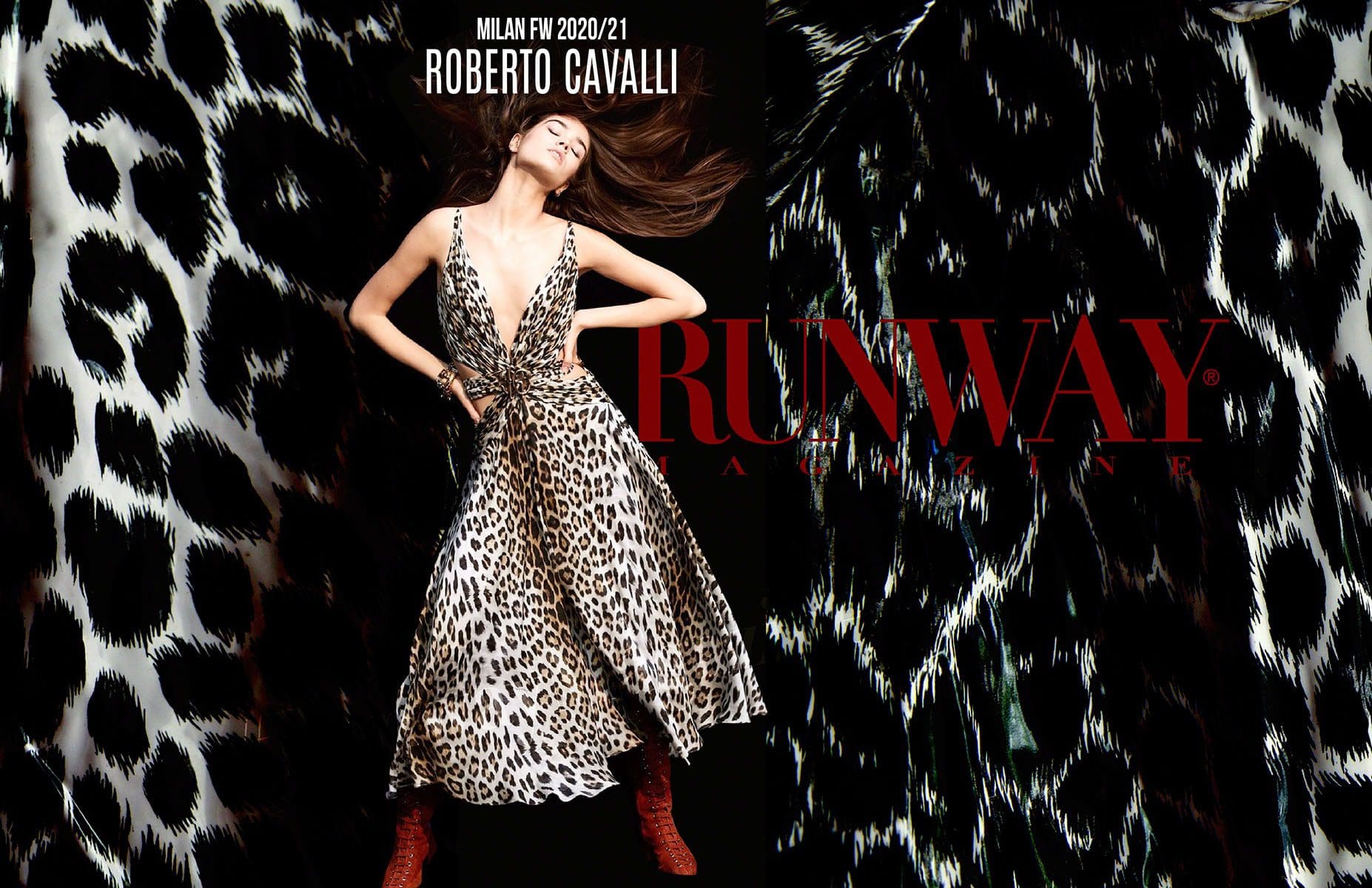 ROBERTO CAVALLI Automne-Hiver 2020-2021 Milan par RUNWAY MAGAZINE