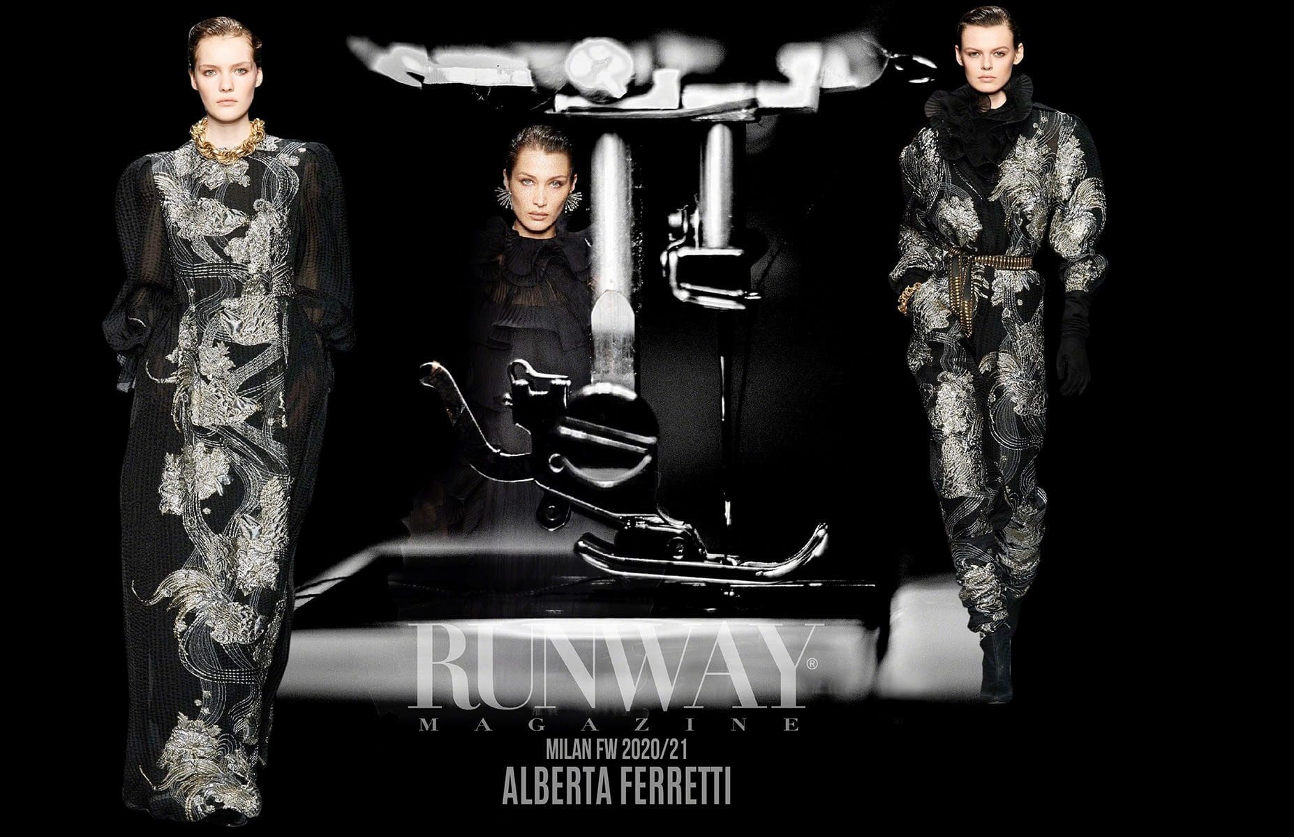 ALBERTA FERRETTI Outono-Inverno 2020-2021 Milão por RUNWAY MAGAZINE