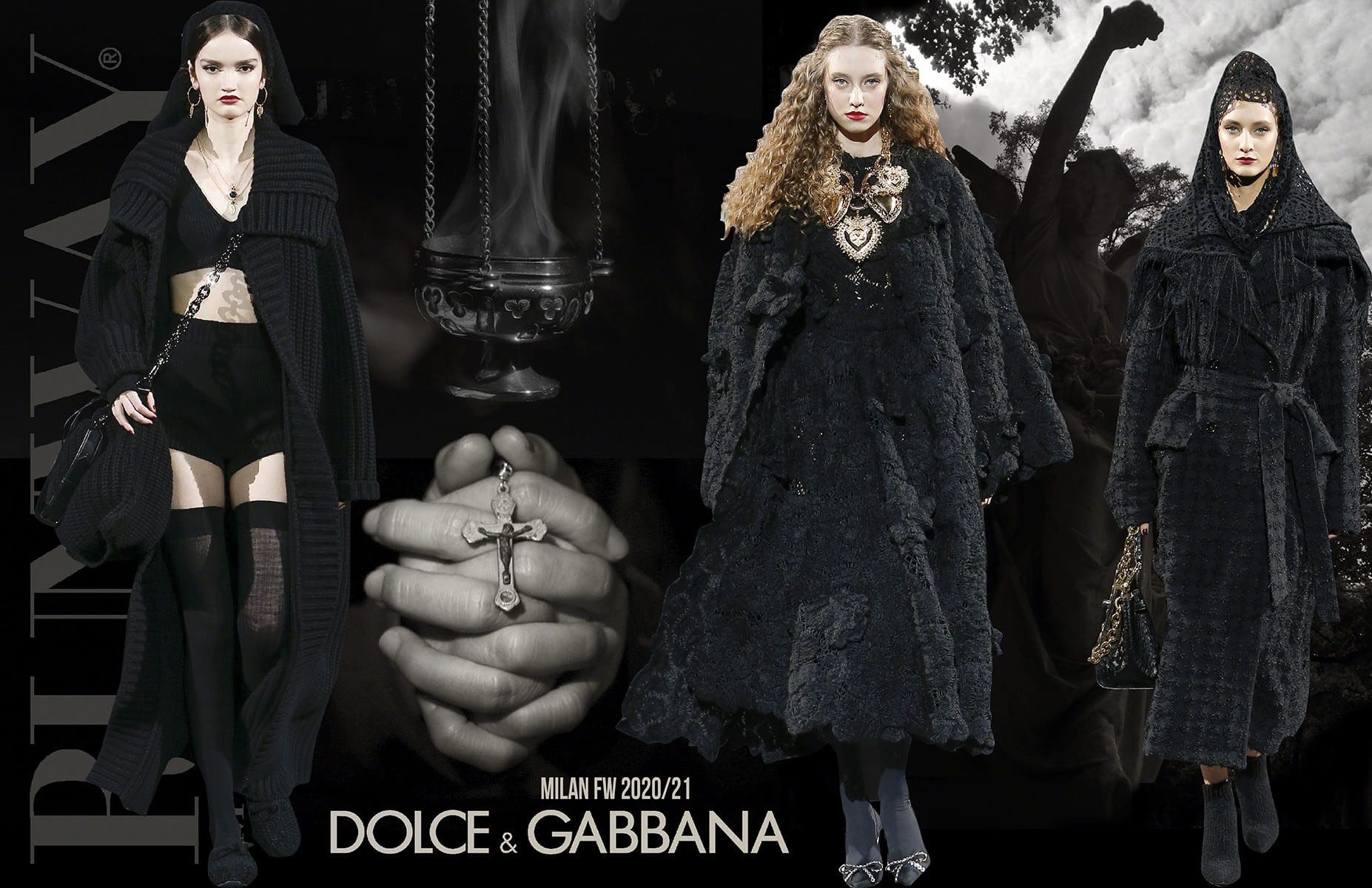 DOLCE GABBANA Autunno-Inverno 2020-2021 Milano di RUNWAY MAGAZINE