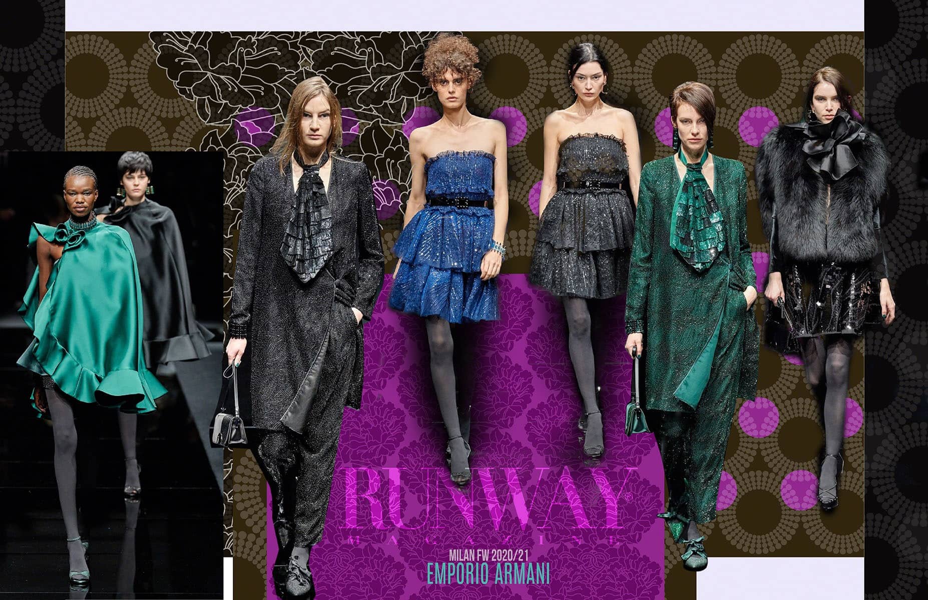 Emporio Armani Otoño-Invierno 2020-2021 Milán por RUNWAY REVISTA