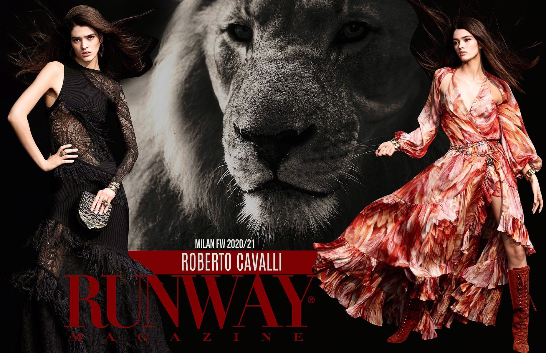 ROBERTO CAVALLI Automne-Hiver 2020-2021 Milan par RUNWAY MAGAZINE