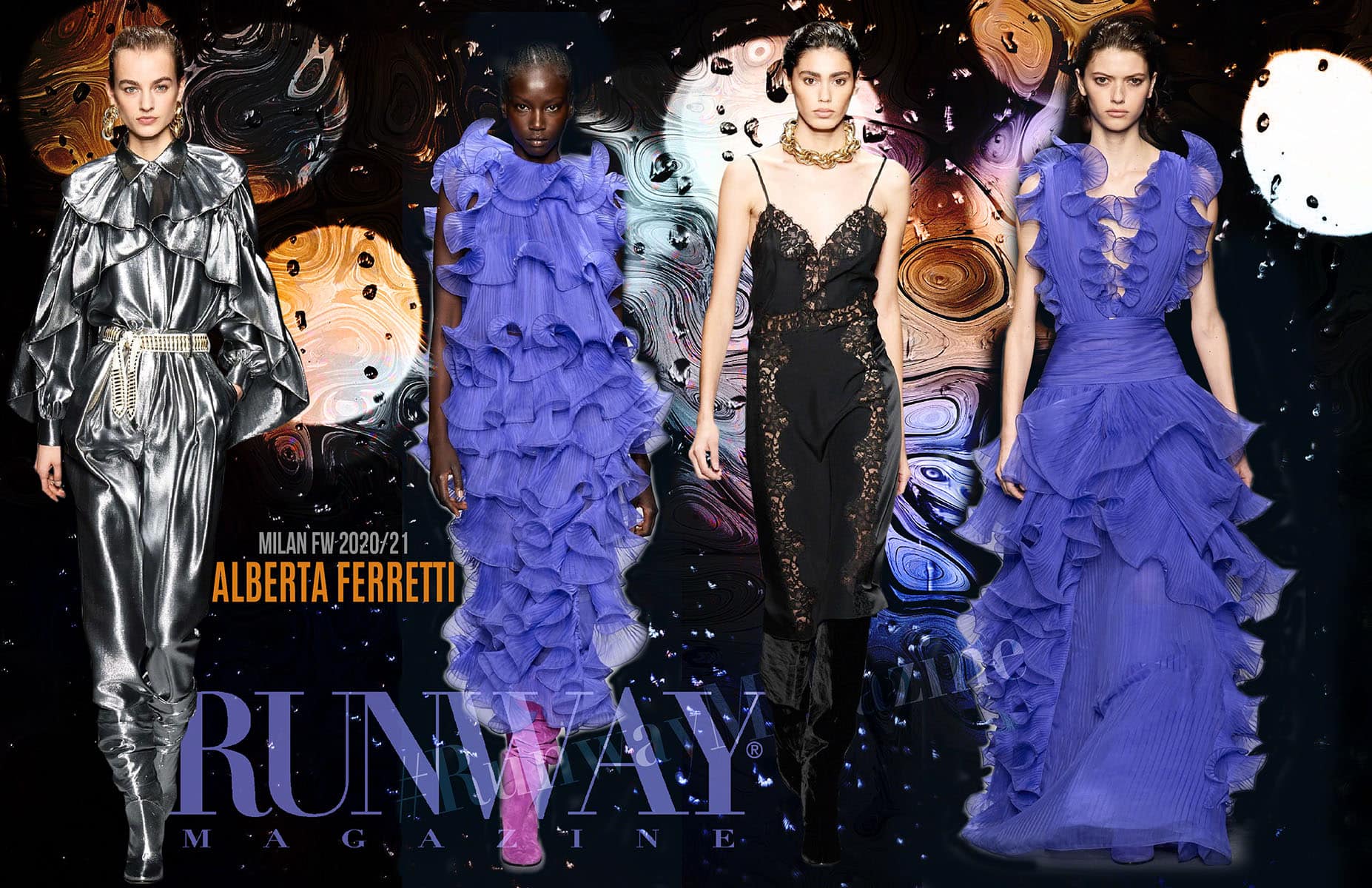 ALBERTA FERRETTI Outono-Inverno 2020-2021 Milão por RUNWAY MAGAZINE