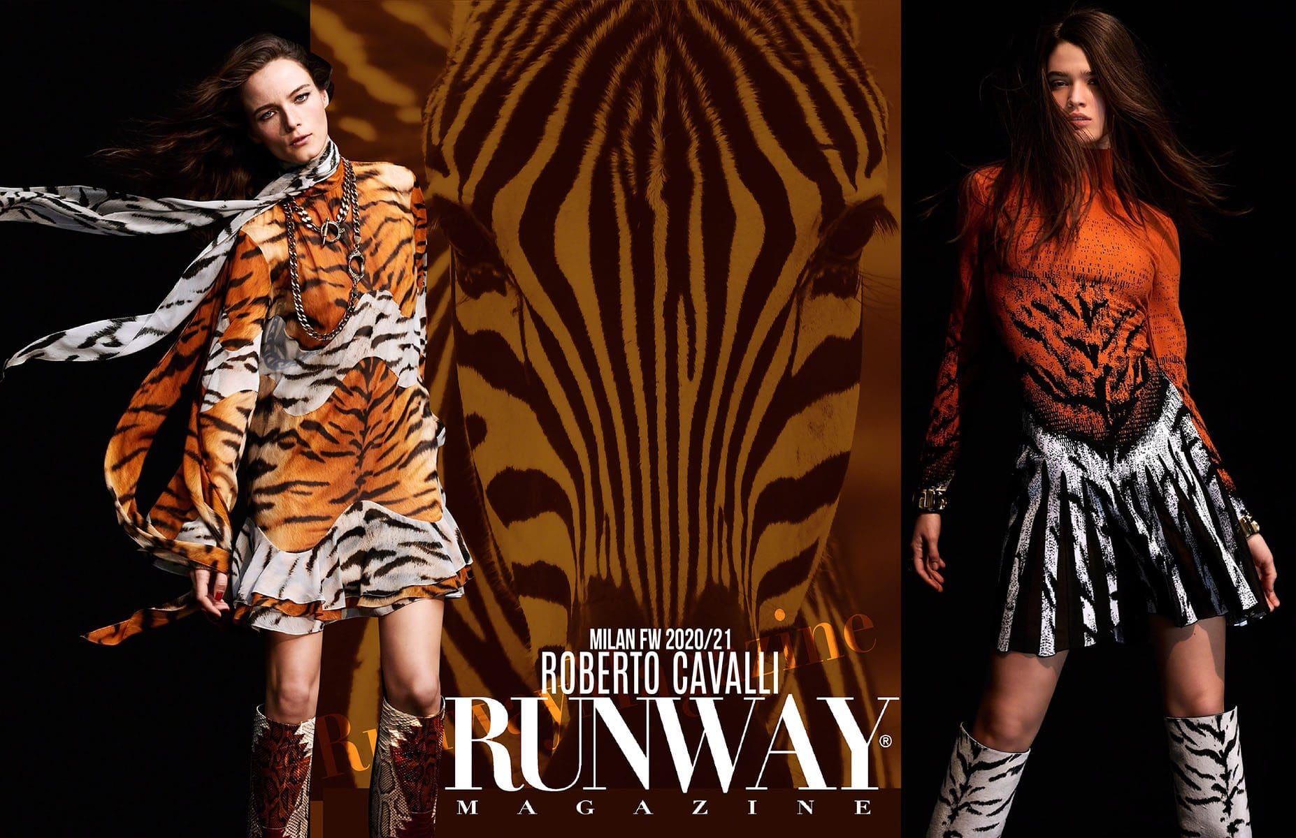 ROBERTO CAVALLI Automne-Hiver 2020-2021 Milan par RUNWAY MAGAZINE