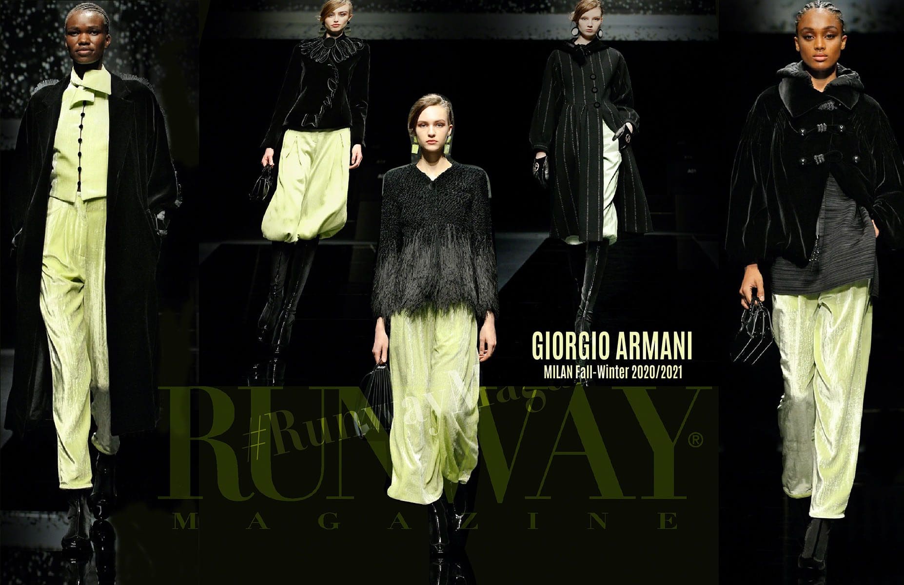 ジョルジオ アルマーニ 秋冬 2020-2021 ミラノ RUNWAY マガジン