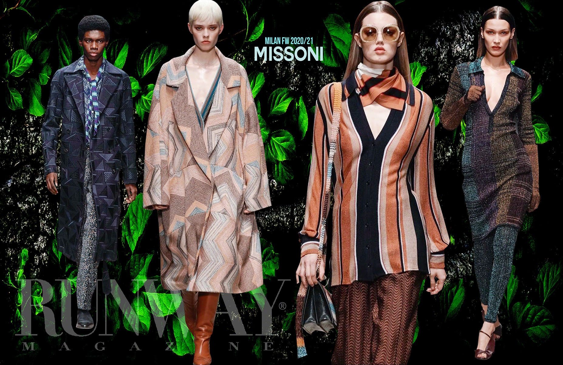 MISSONI Outono-Inverno 2020-2021 Milão por RUNWAY MAGAZINE