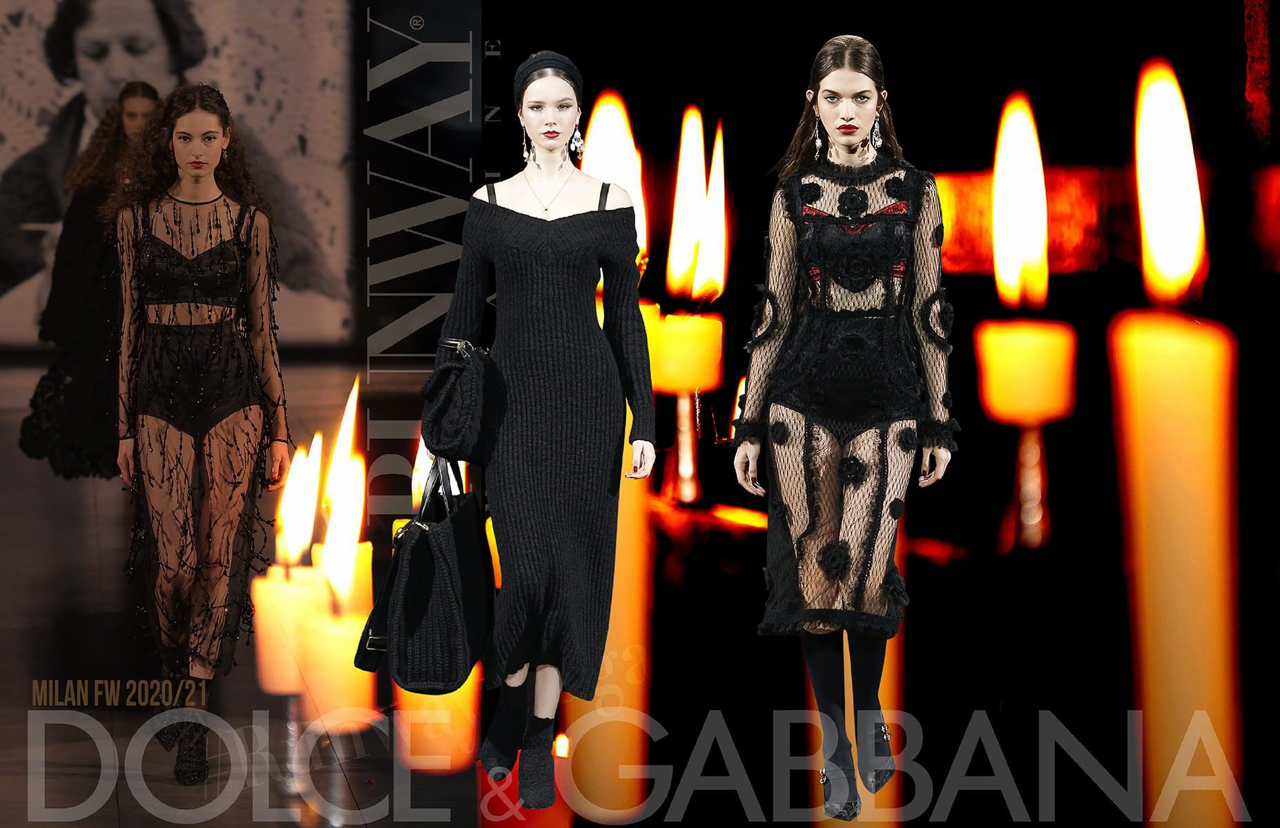 DOLCE GABBANA Autunno-Inverno 2020-2021 Milano di RUNWAY MAGAZINE