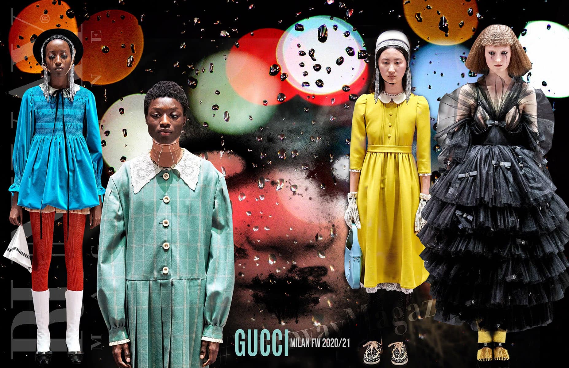 グッチ 秋冬 2020-2021 ミラノ RUNWAY マガジン