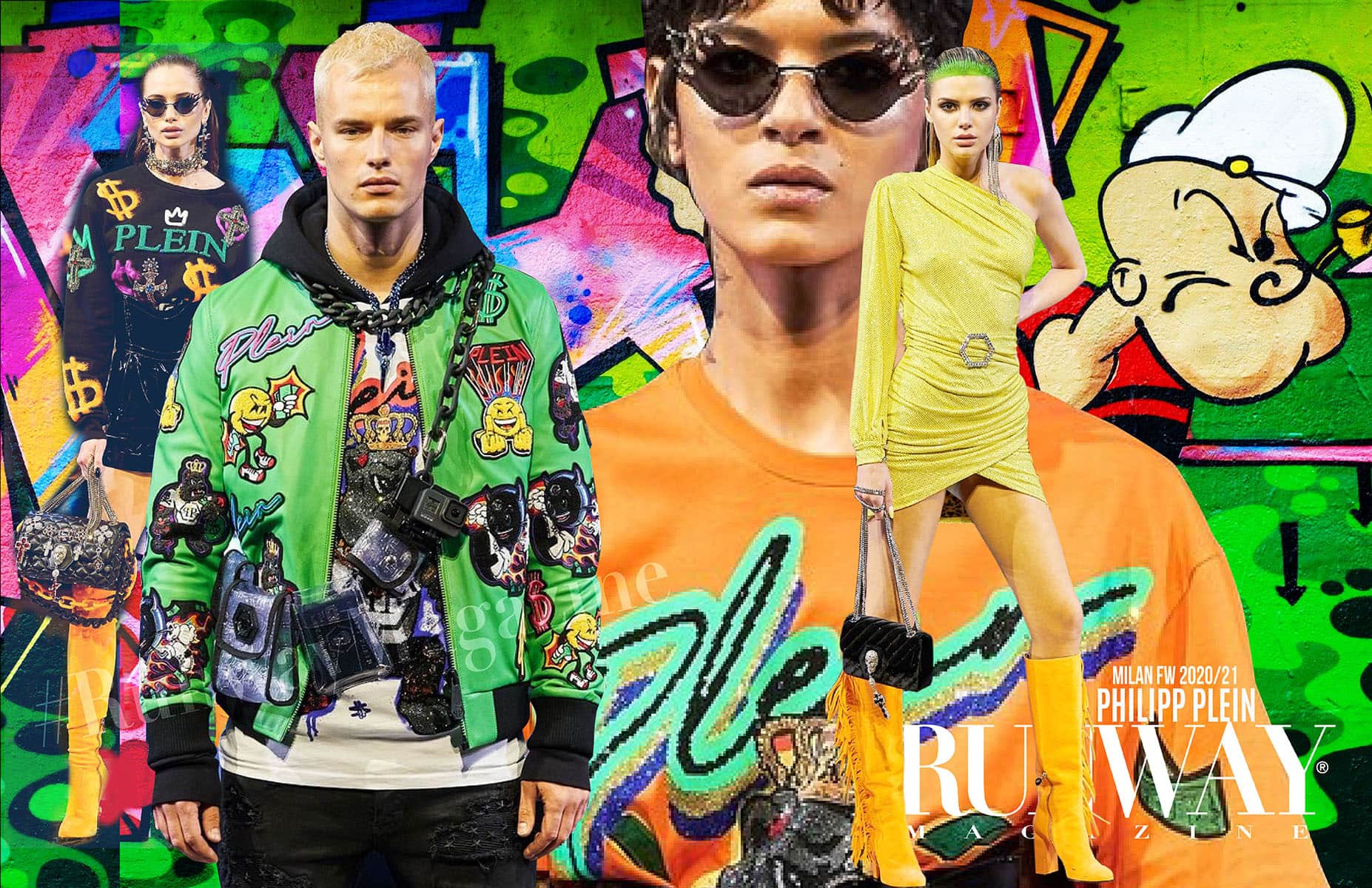 PHILIPP PLEIN Otoño-Invierno 2020-2021 Milán por RUNWAY REVISTA