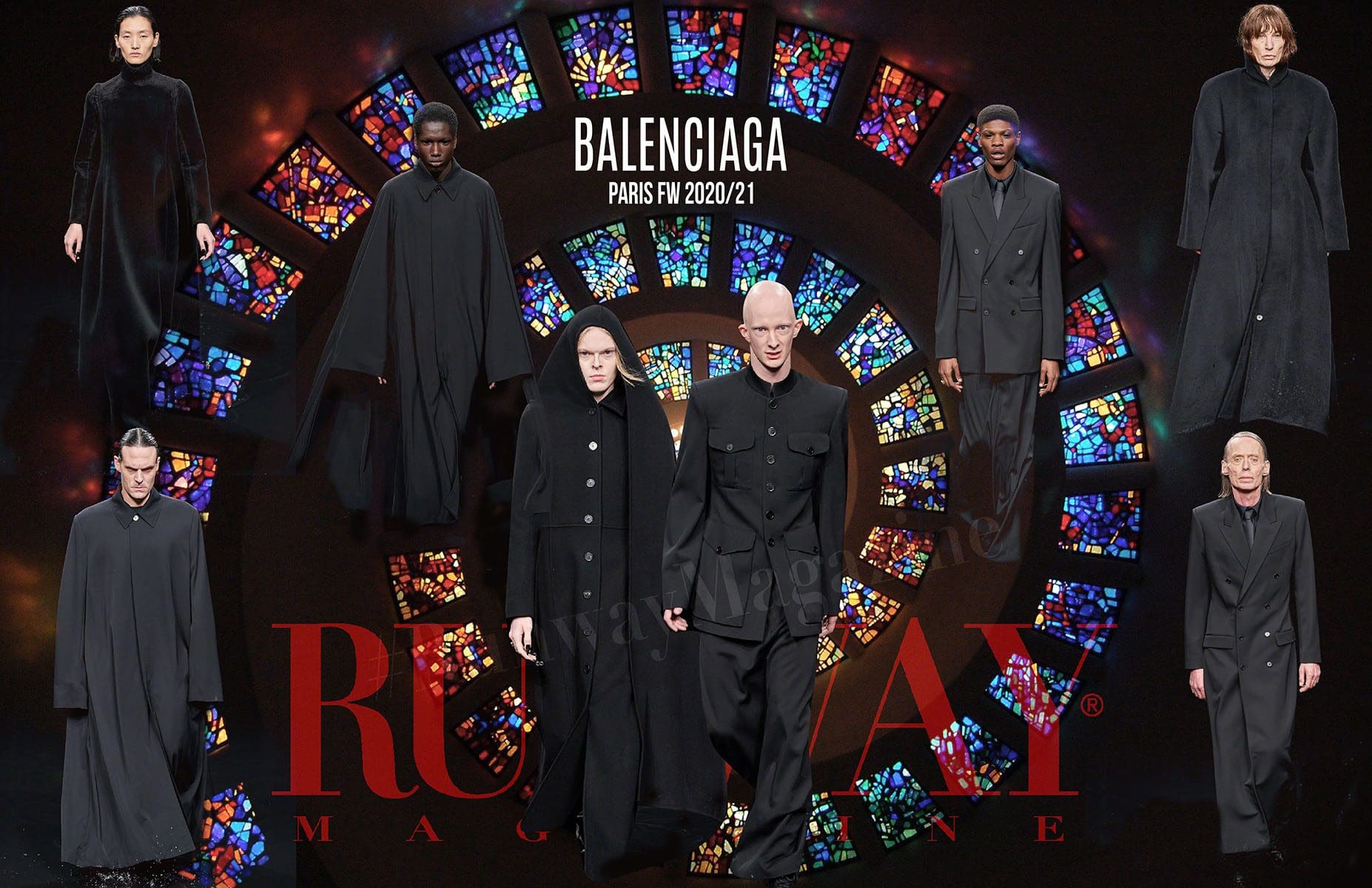 BALENCIAGA Herbst-Winter 2020-2021 Paris von RUNWAY MAGAZIN