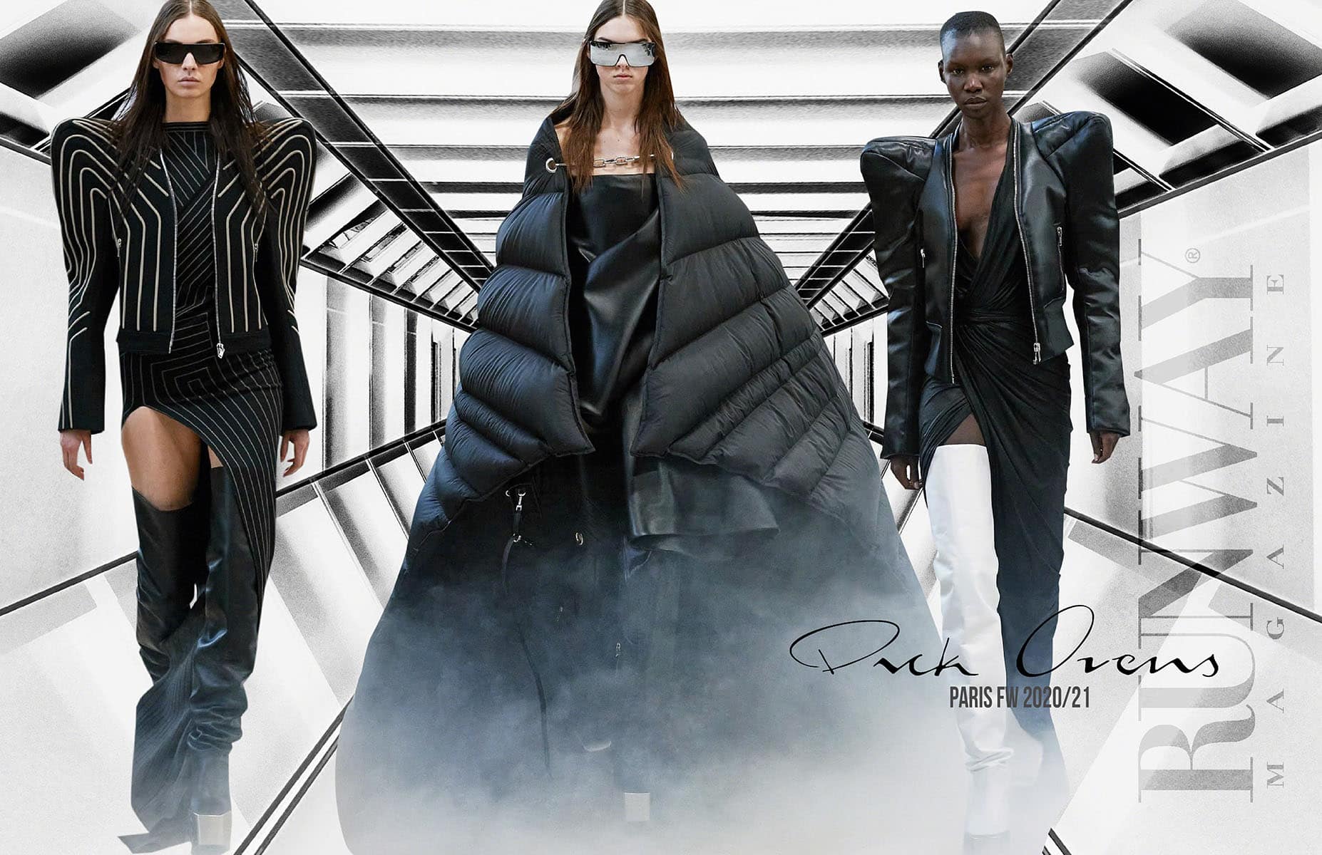 Rick Owens Herbst-Winter 2020-2021 Paris von RUNWAY MAGAZIN