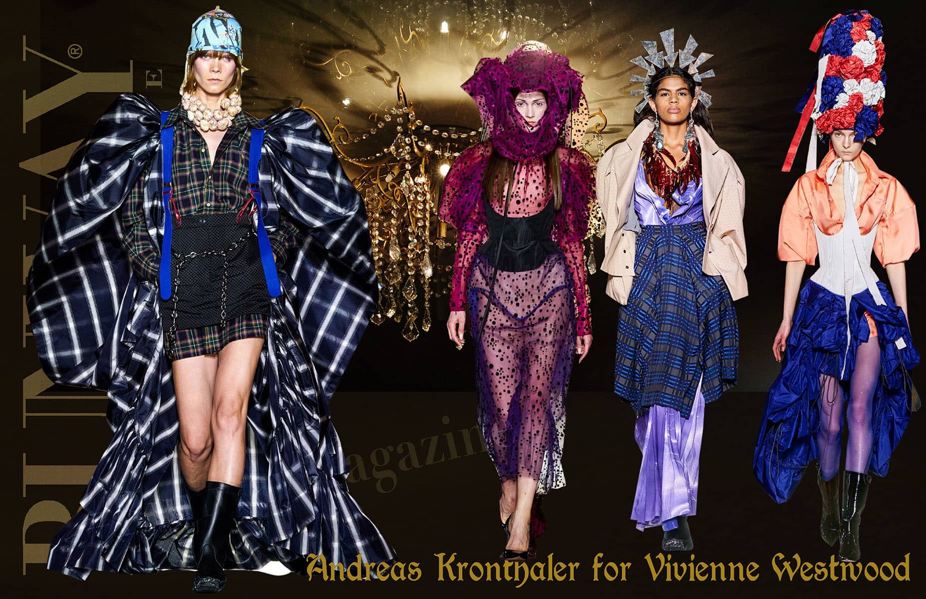Andreas Kronthaler für Vivienne Westwood Herbst-Winter 2020-2021 Paris von RUNWAY MAGAZIN