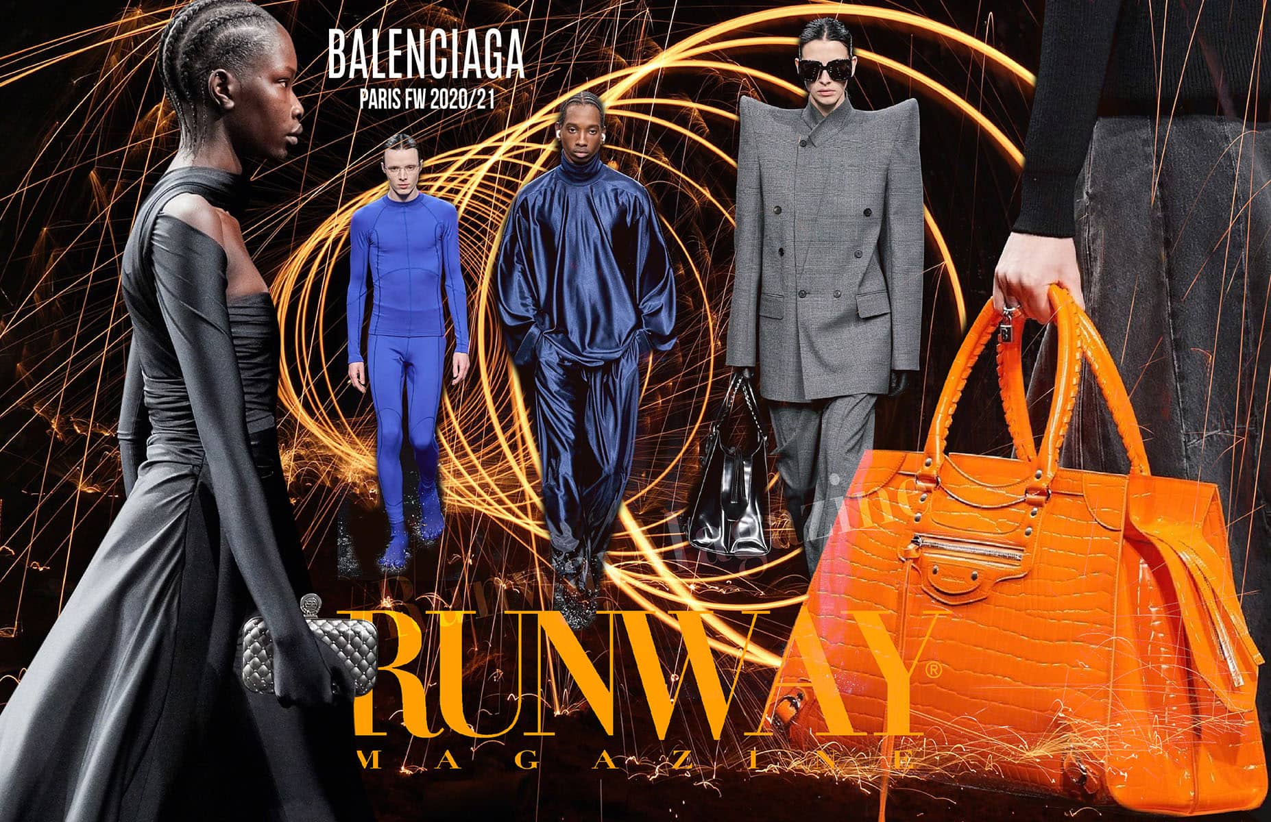 BALENCIAGA Herbst-Winter 2020-2021 Paris von RUNWAY MAGAZIN