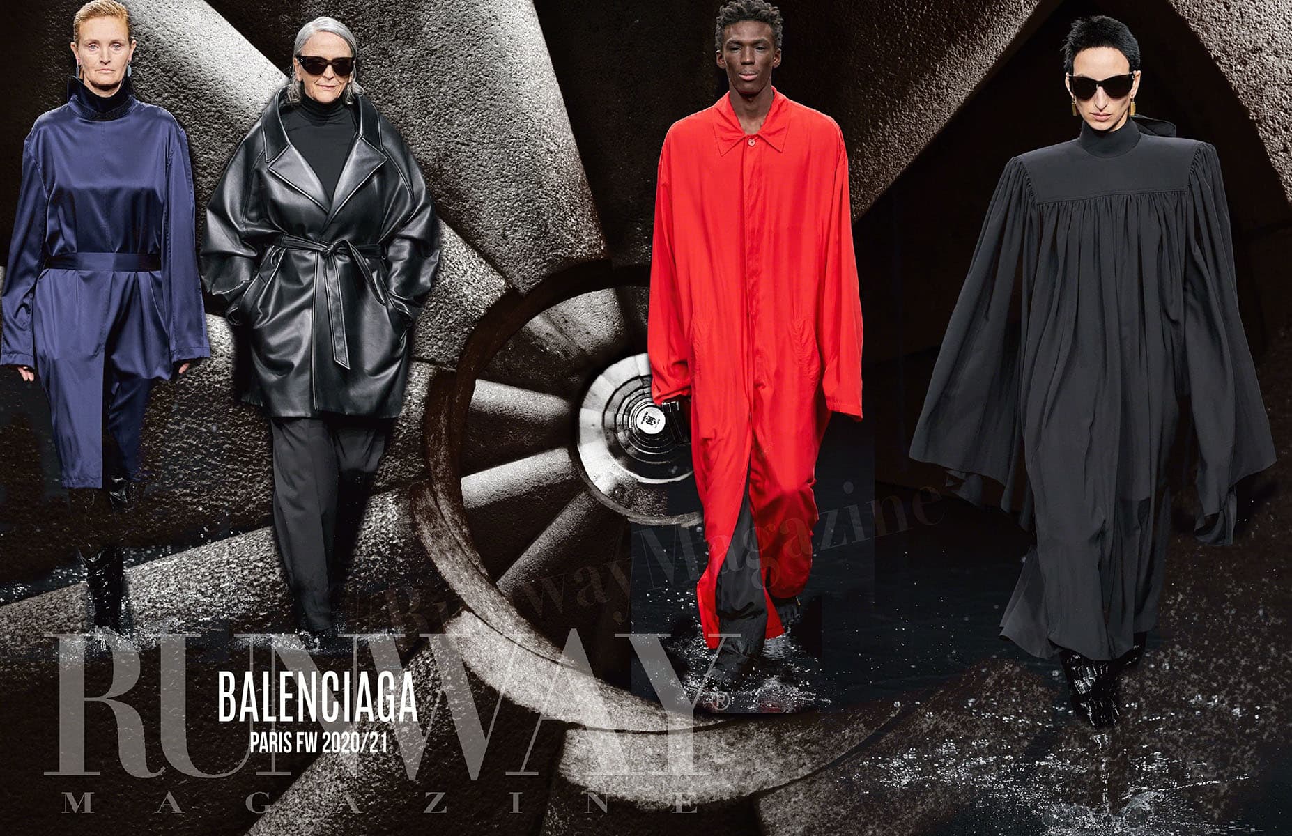 BALENCIAGA Herbst-Winter 2020-2021 Paris von RUNWAY MAGAZIN