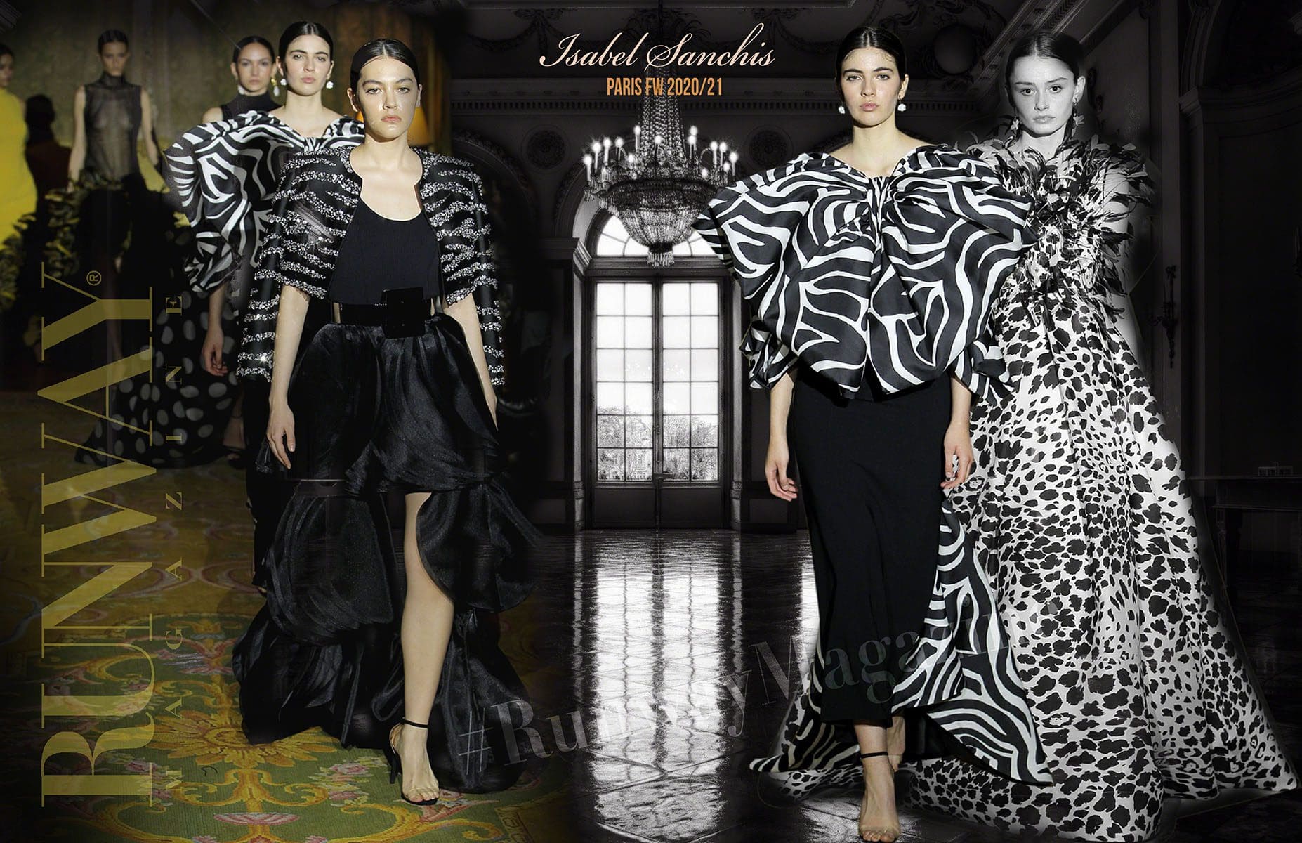 Isabel Sanchis Outono-Inverno 2020-2021 Paris por RUNWAY MAGAZINE