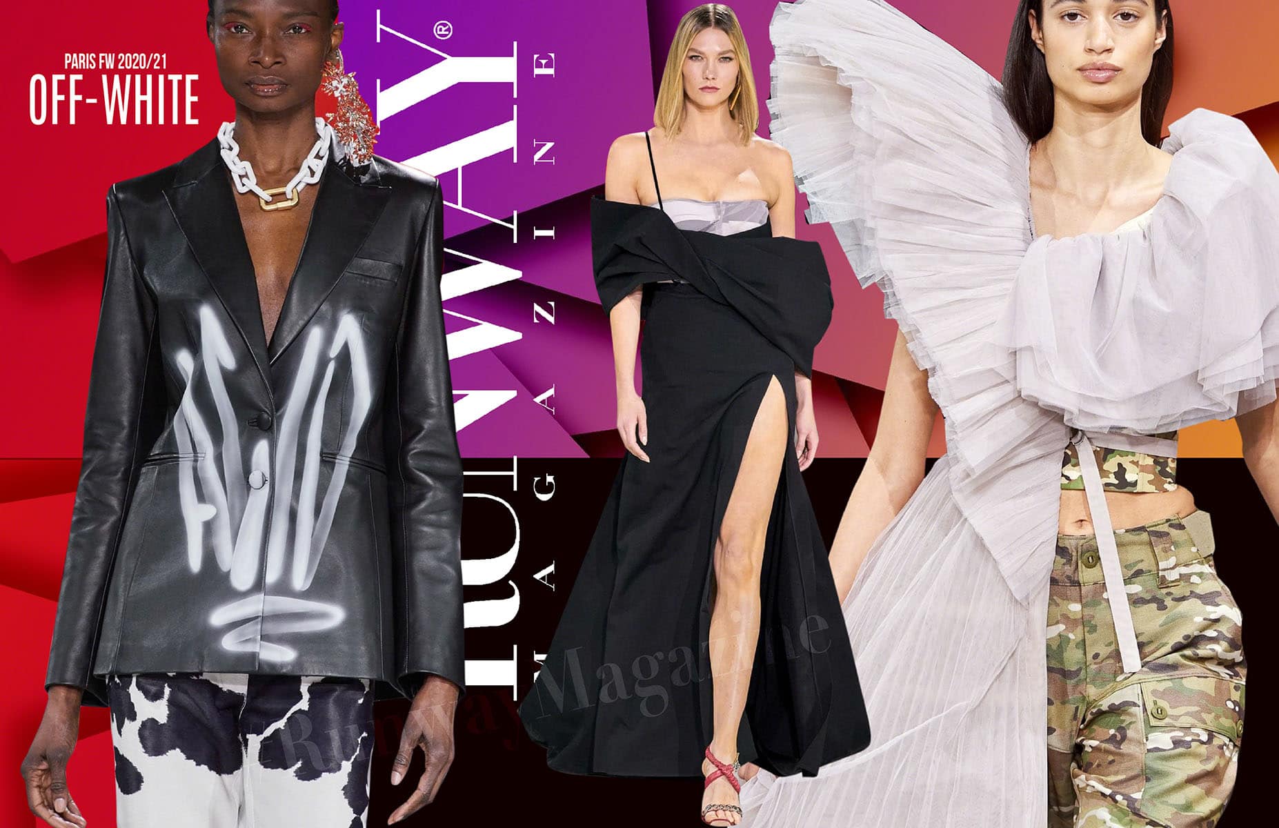 オフホワイト 秋冬 2020-2021 パリ RUNWAY マガジン