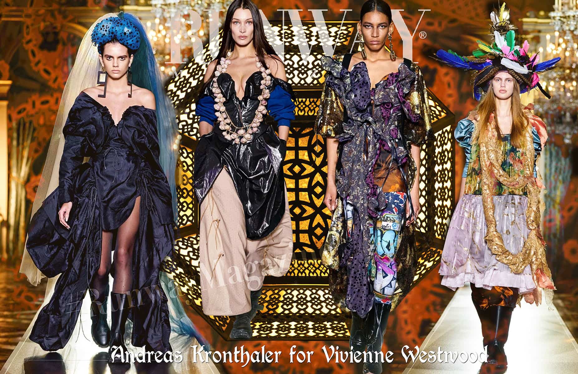 Andreas Kronthaler für Vivienne Westwood Herbst-Winter 2020-2021 Paris von RUNWAY MAGAZIN