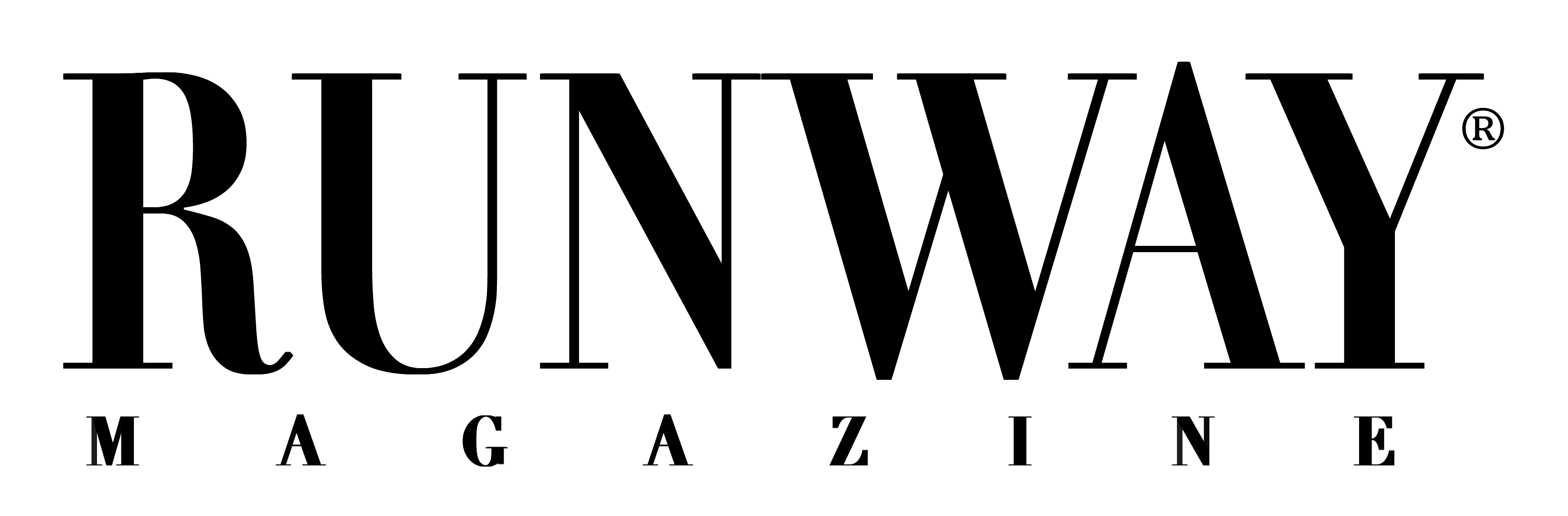 RUNWAY 杂志徽标