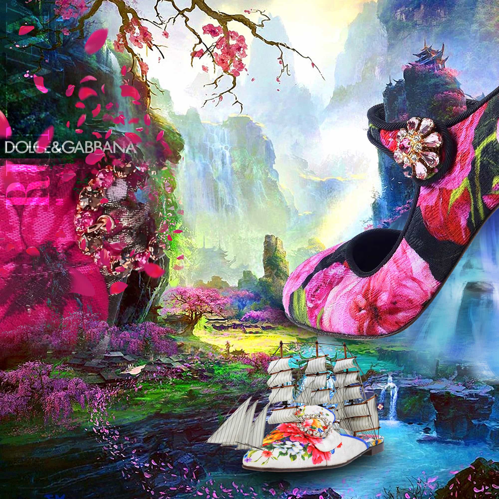Dolce Gabbana Shoes fairytales - RUNWAY MAGAZINE ® Official