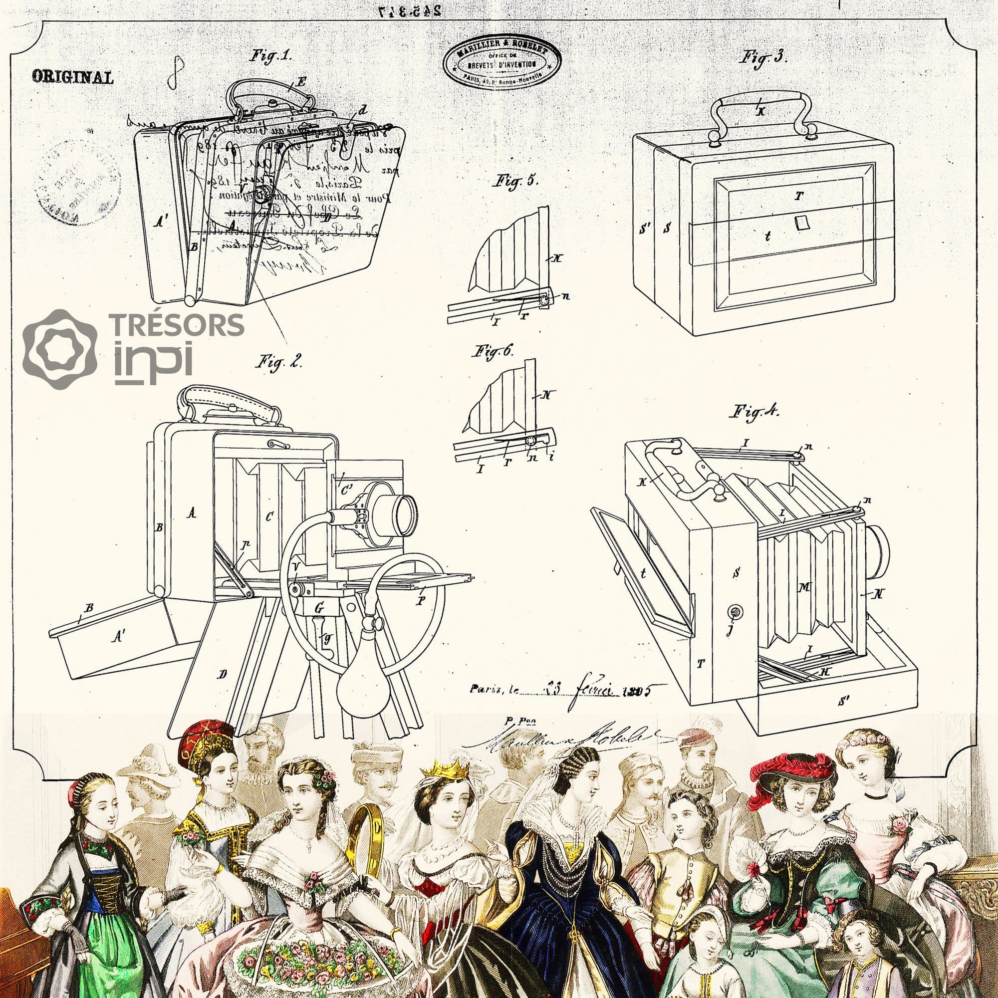 Histoire du sac à main - Trésor de l'INPI par RUNWAY MAGAZINE