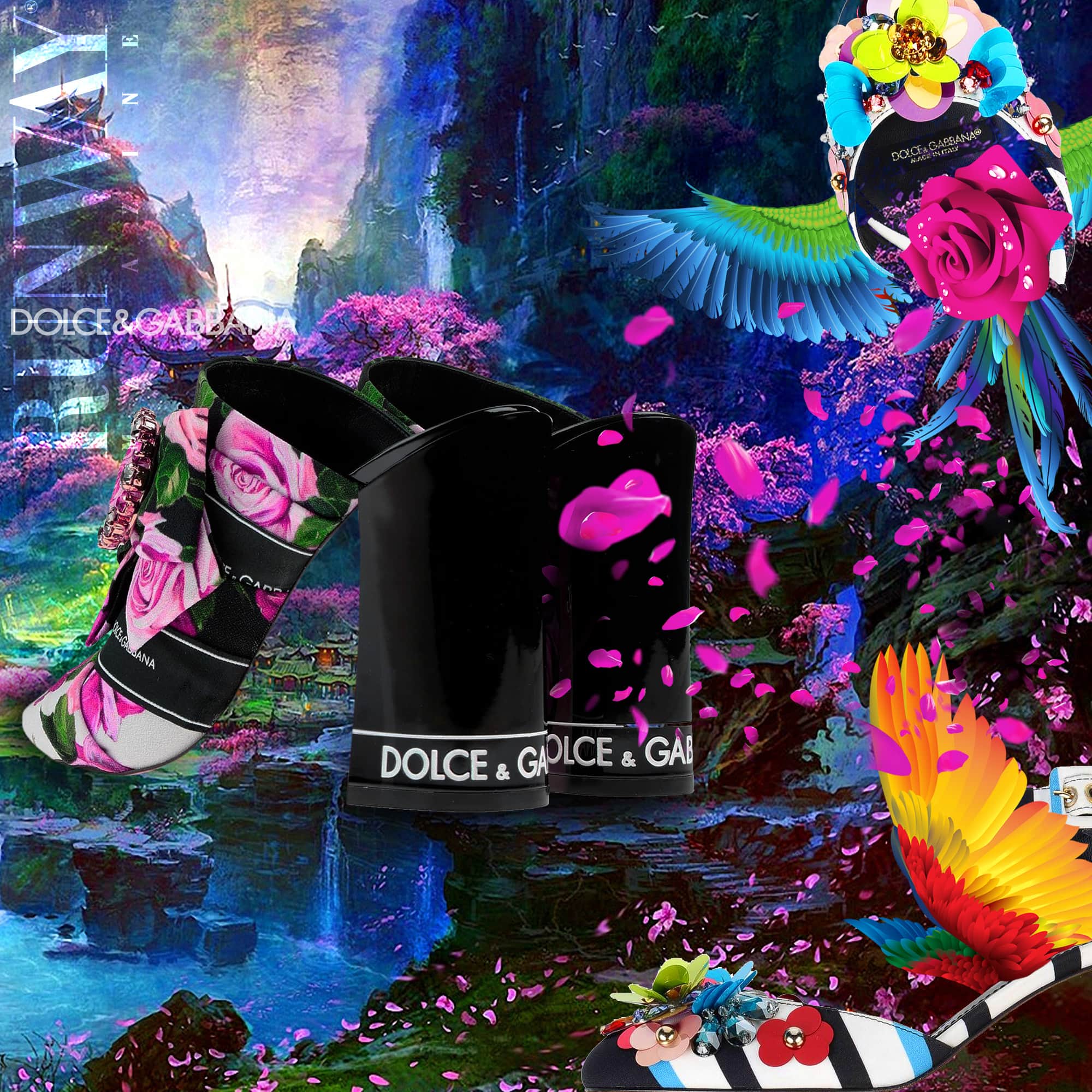 Dolce Gabbana Shoes fairytales - RUNWAY MAGAZINE ® Official