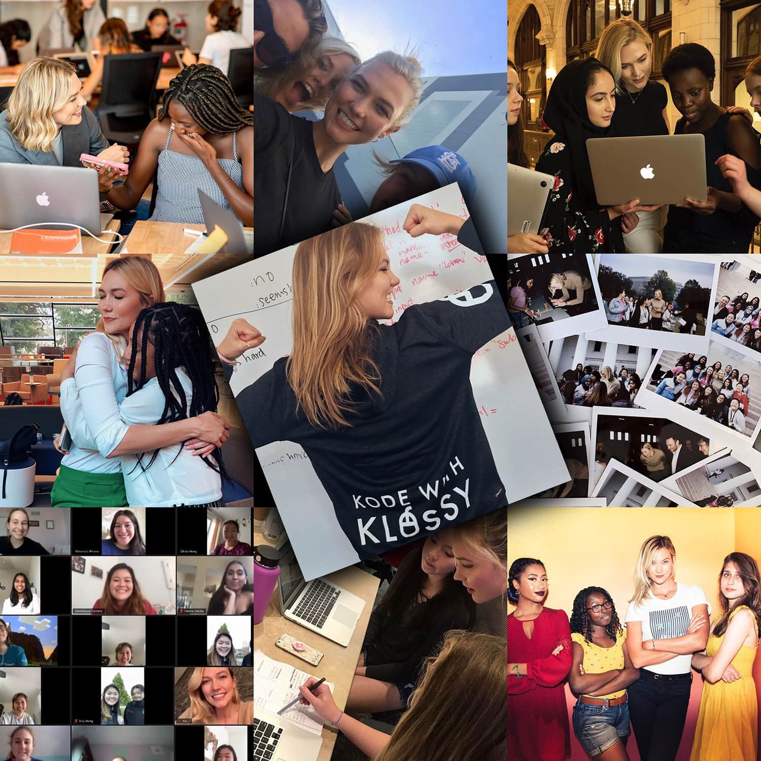 Karlie Kloss e Kode con Klossy - campo gratuito per ragazze