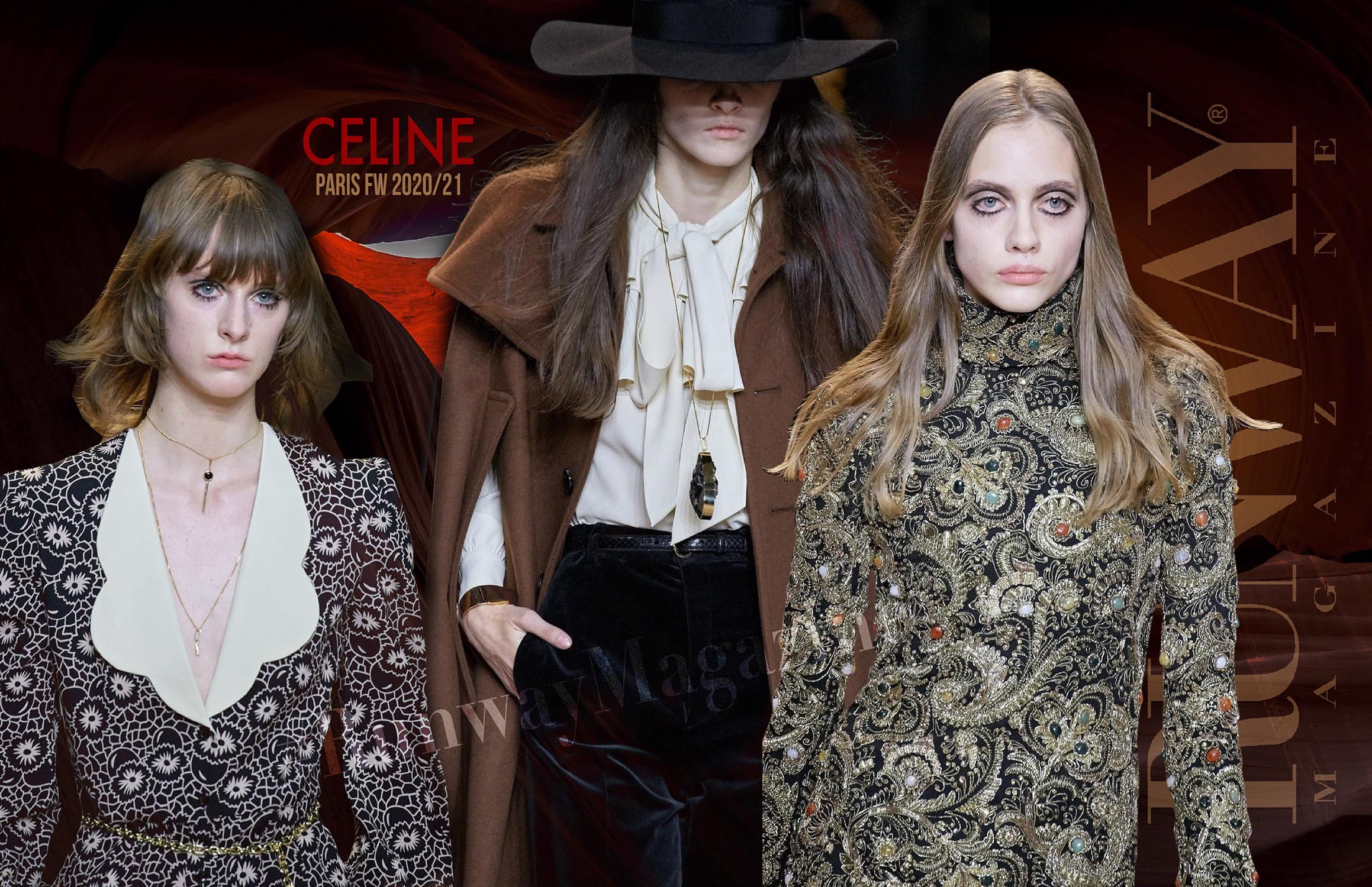CELINE Fall-Winter 2020-2021 Paris by RUNWAY MAGAZINE