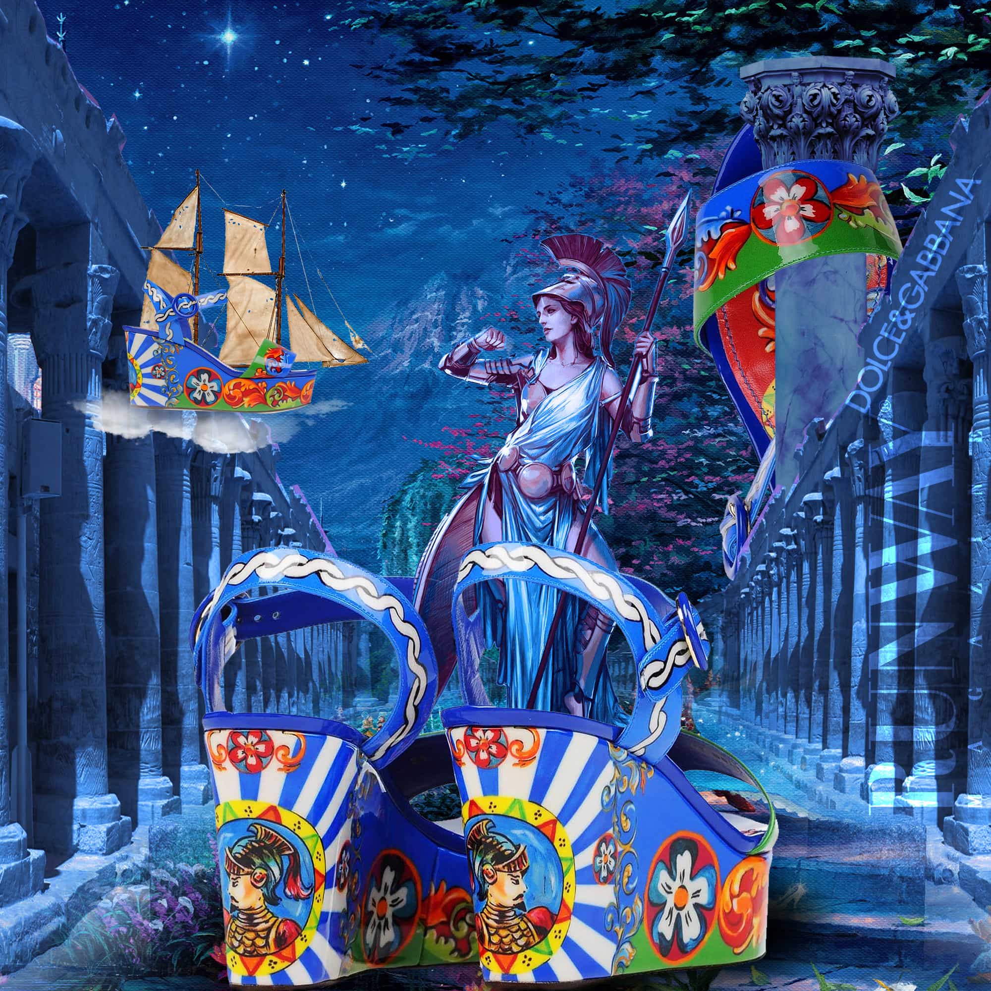 Dolce Gabbana Shoes fairytales - RUNWAY MAGAZINE ® Official