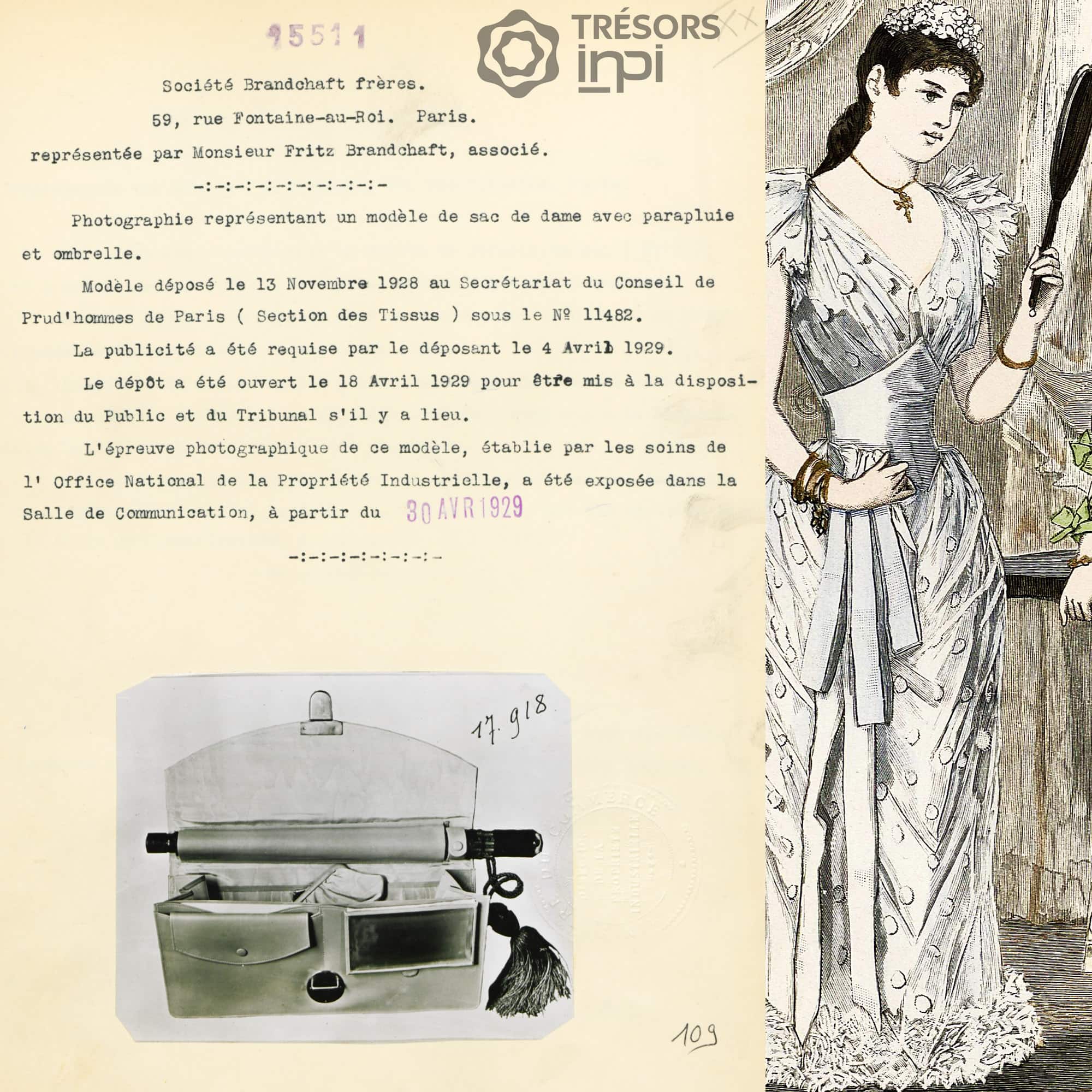 Histoire du sac à main - Trésor de l'INPI par RUNWAY MAGAZINE