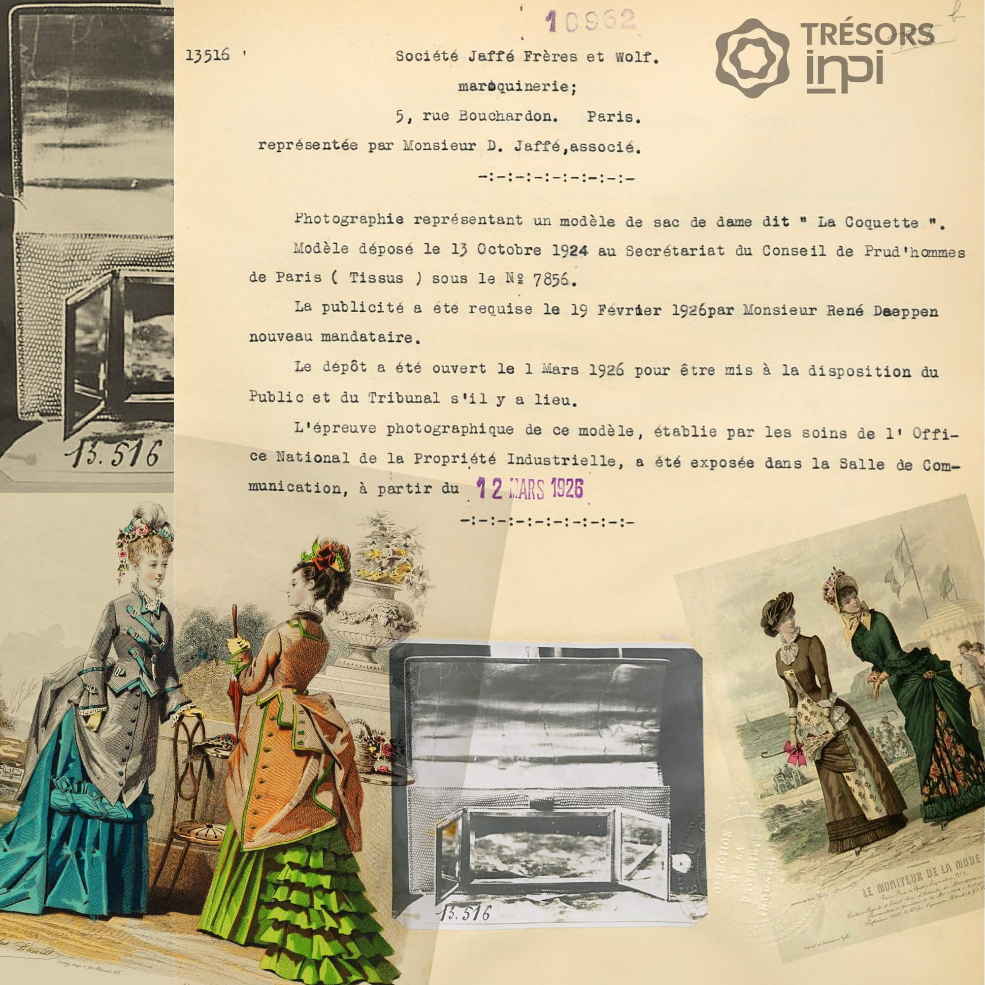 Histoire du sac à main - Trésor de l'INPI par RUNWAY MAGAZINE