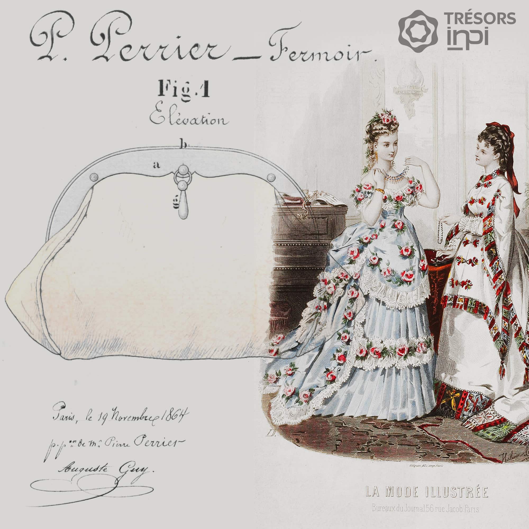 Histoire du sac à main - Trésor de l'INPI par RUNWAY MAGAZINE