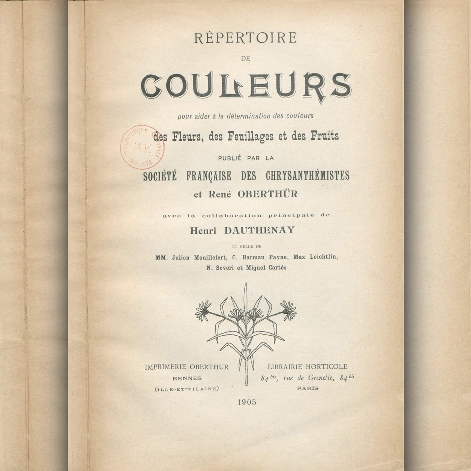 Répertoire de couleurs