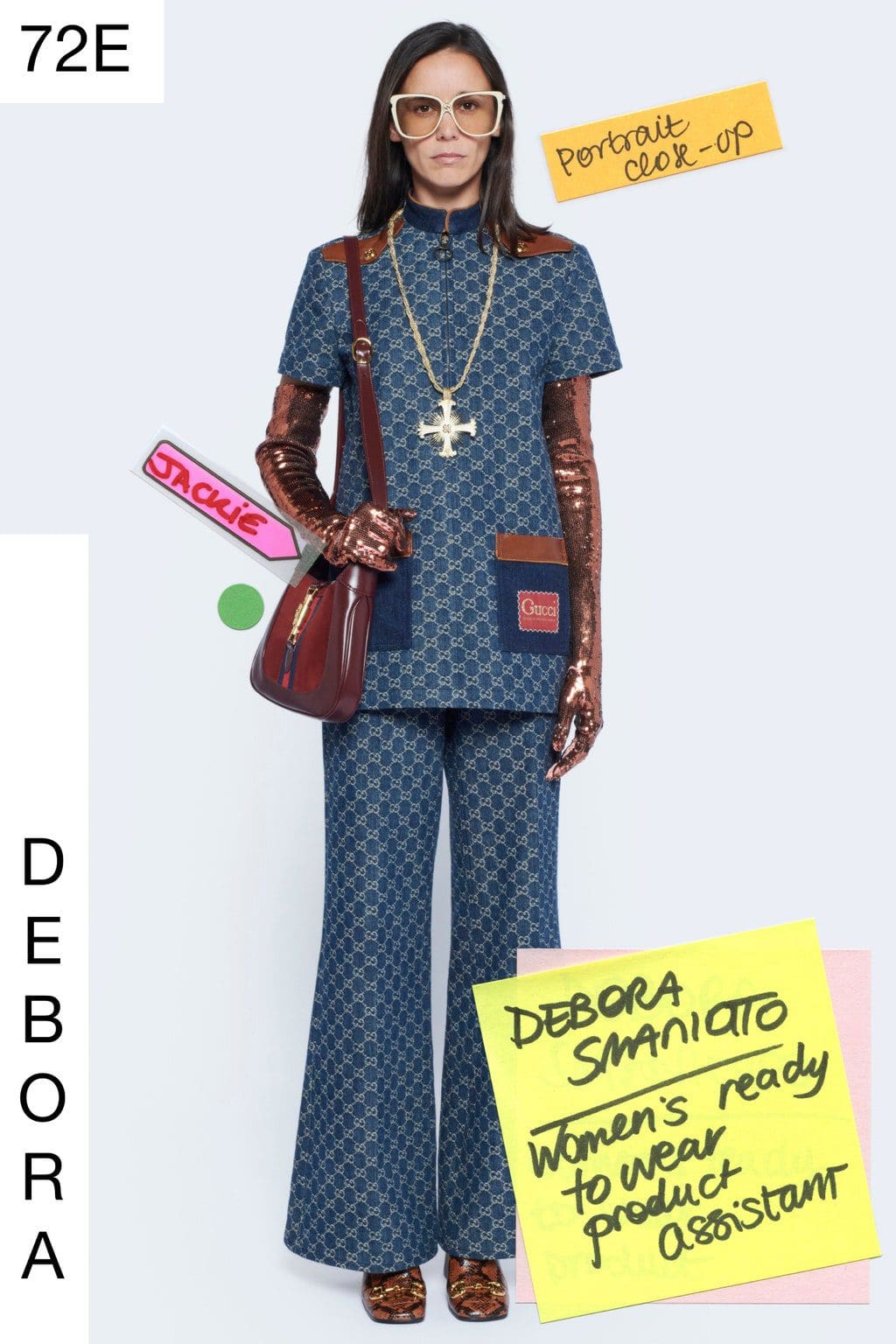 グッチ春夏2021リゾートバイ RUNWAY マガジン
