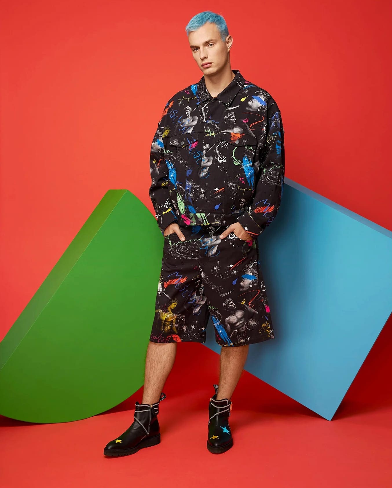 Moschino Printemps Été 2021 Hommes Milan Digital Fashion Week par RUNWAY MAGAZINE