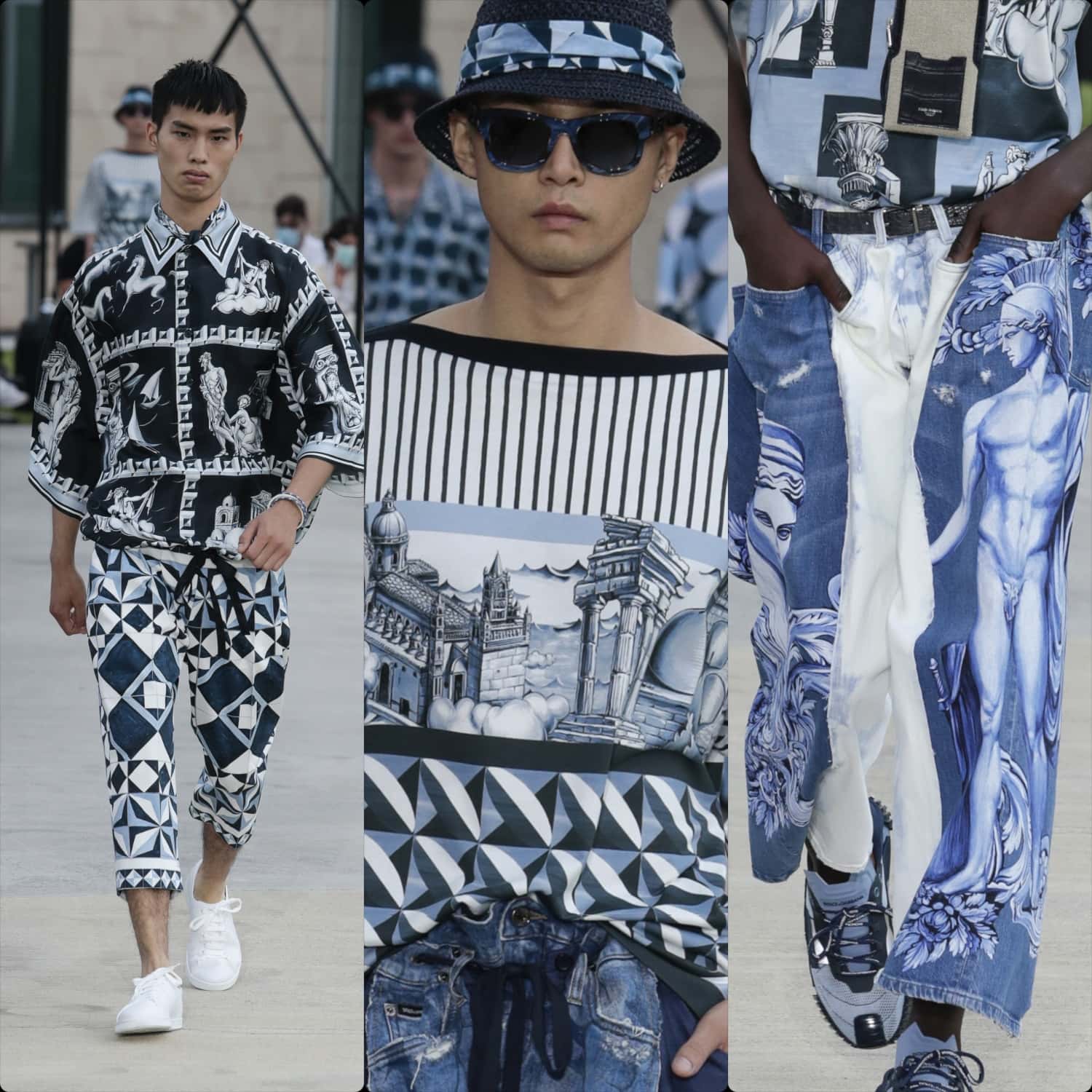 Dolce Gabbana Primavera Verano 2021 Hombre de RUNWAY REVISTA