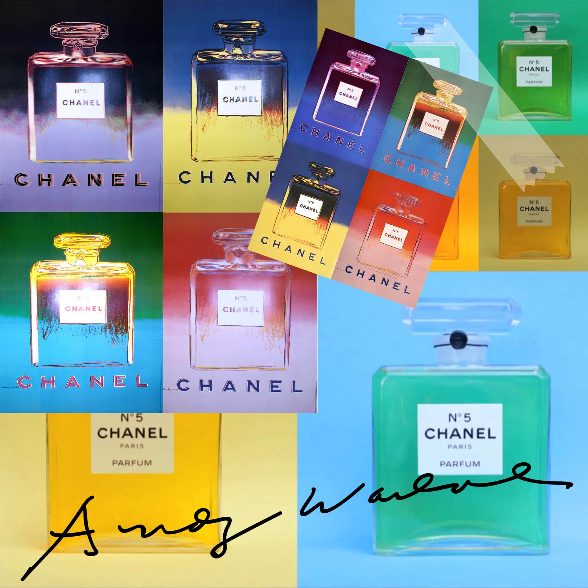 Parfum CHANEL 5 - Tresors INPI - Andy Warhol pour CHANEL par RUNWAY MAGAZINE