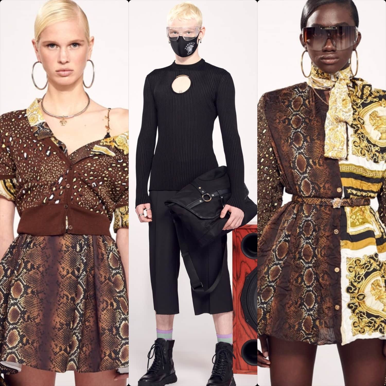 Versace Printemps Été 2021 Resort par RUNWAY MAGAZINE-FOCUS SUR LA COLLECTION FLASH