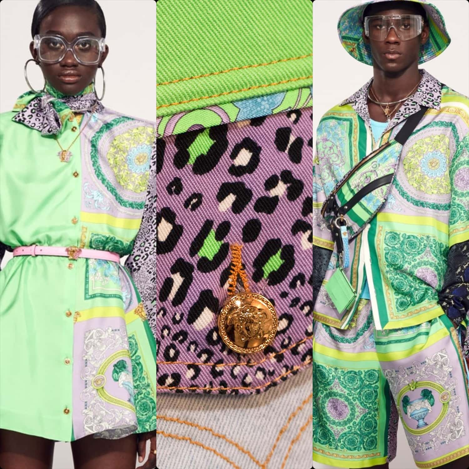 Versace Printemps Été 2021 Resort par RUNWAY MAGAZINE-FOCUS SUR LA COLLECTION FLASH