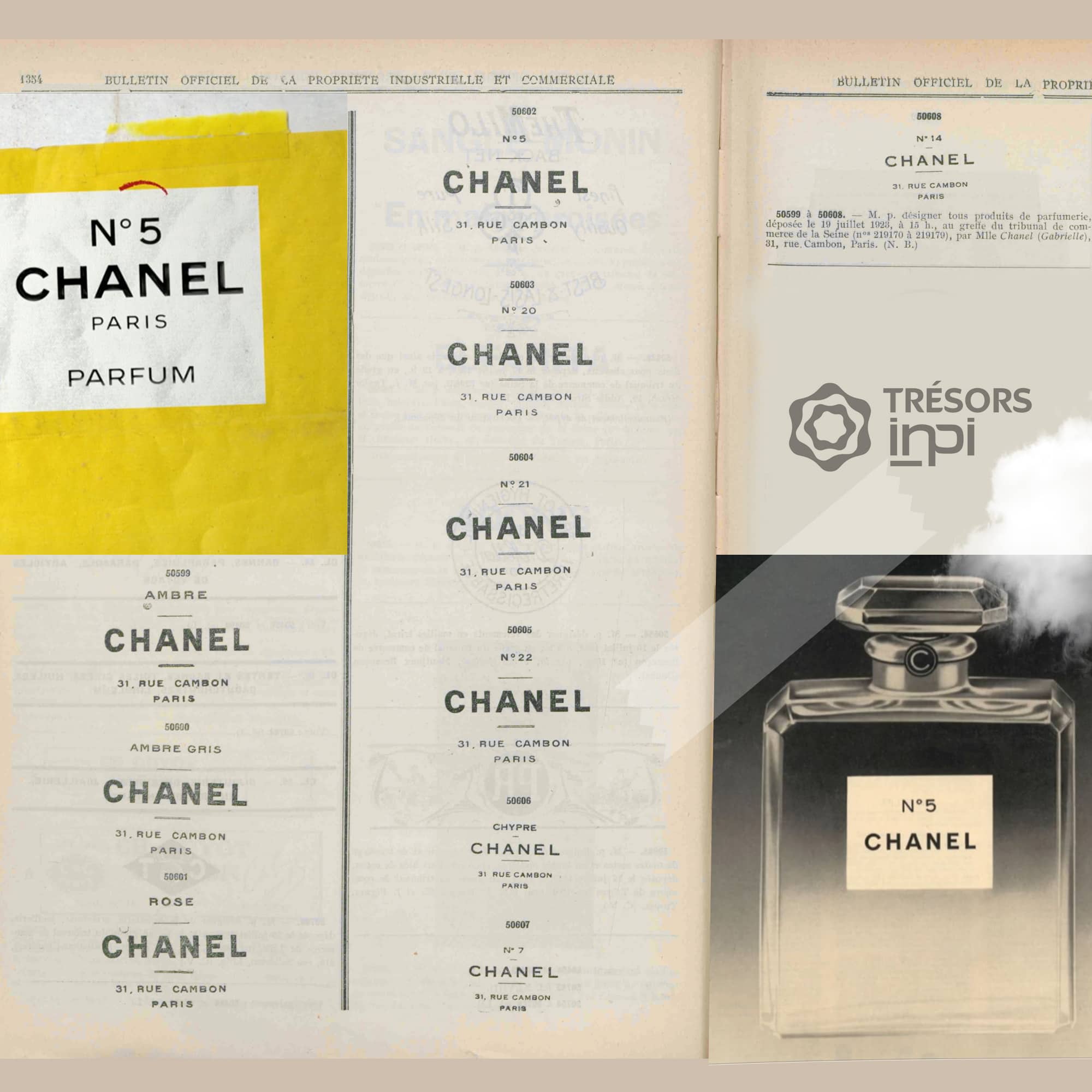 Parfum CHANEL 5 - Tresors INPI par RUNWAY MAGAZINE