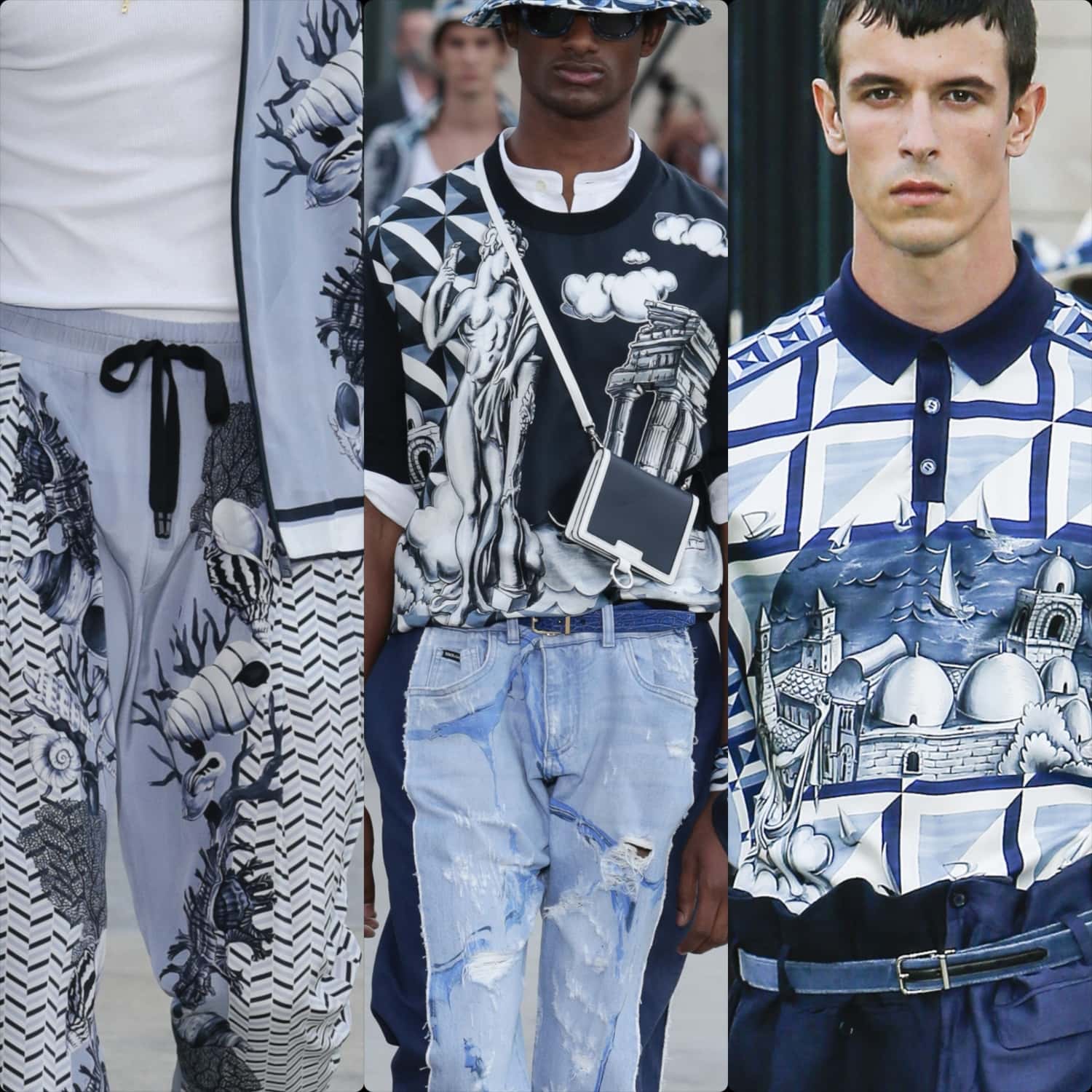 Dolce Gabbana Primavera Verano 2021 Hombre de RUNWAY REVISTA