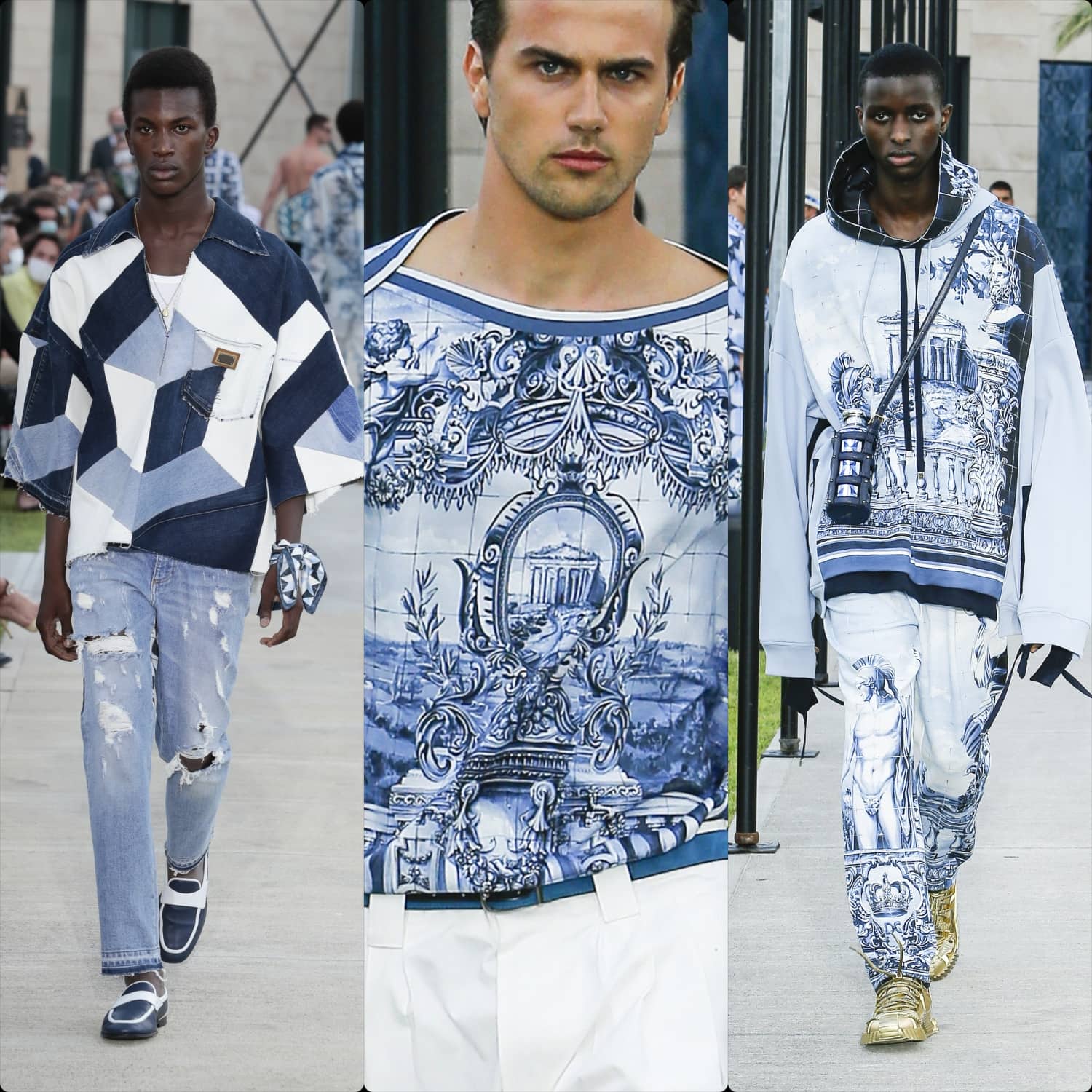 Dolce Gabbana Primavera Verano 2021 Hombre de RUNWAY REVISTA