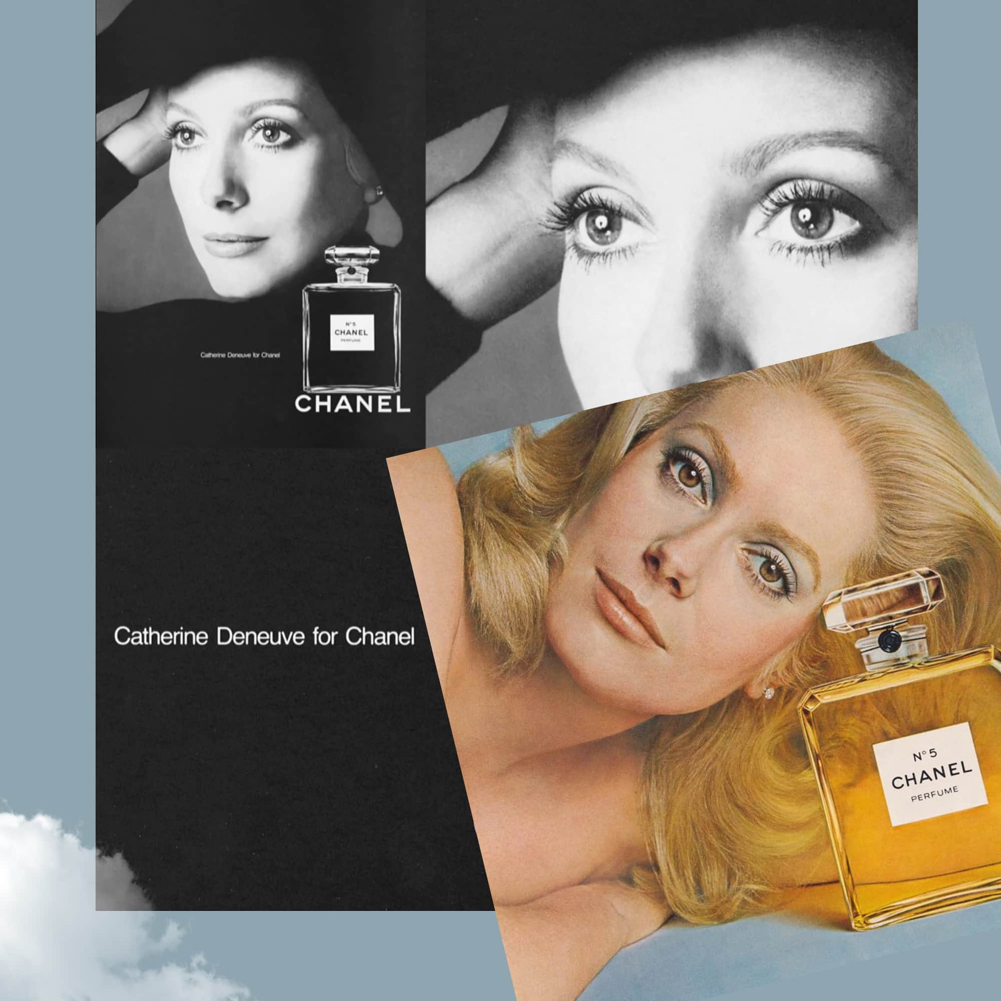 Parfum CHANEL 5 - Tresors INPI - Catherine Deneuve pour CHANEL par RUNWAY MAGAZINE