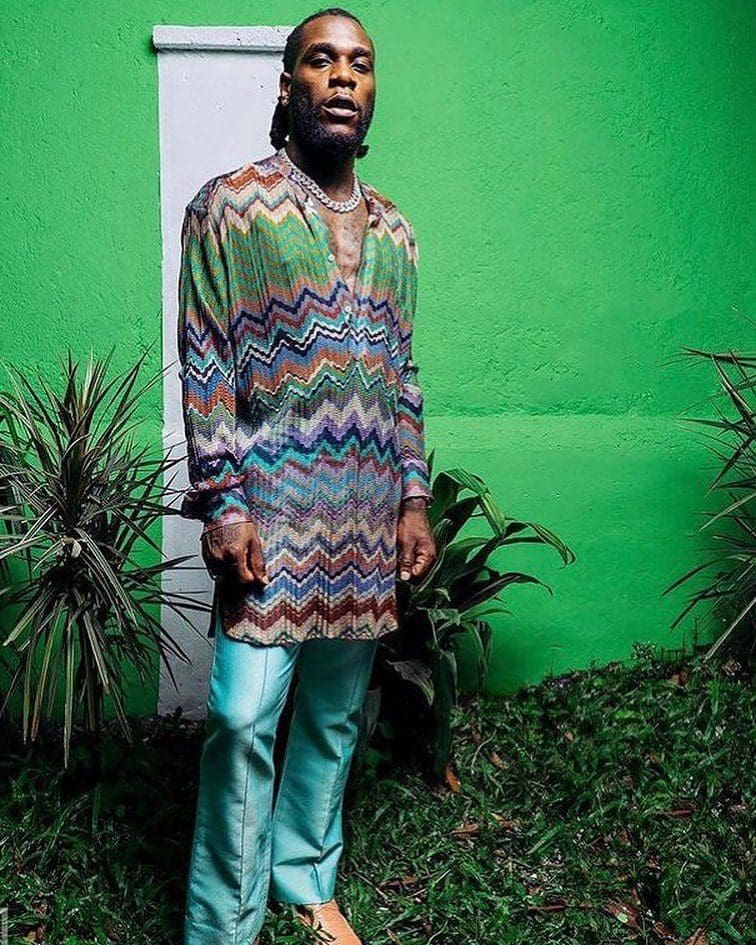 Burna Boy indossa Missoni