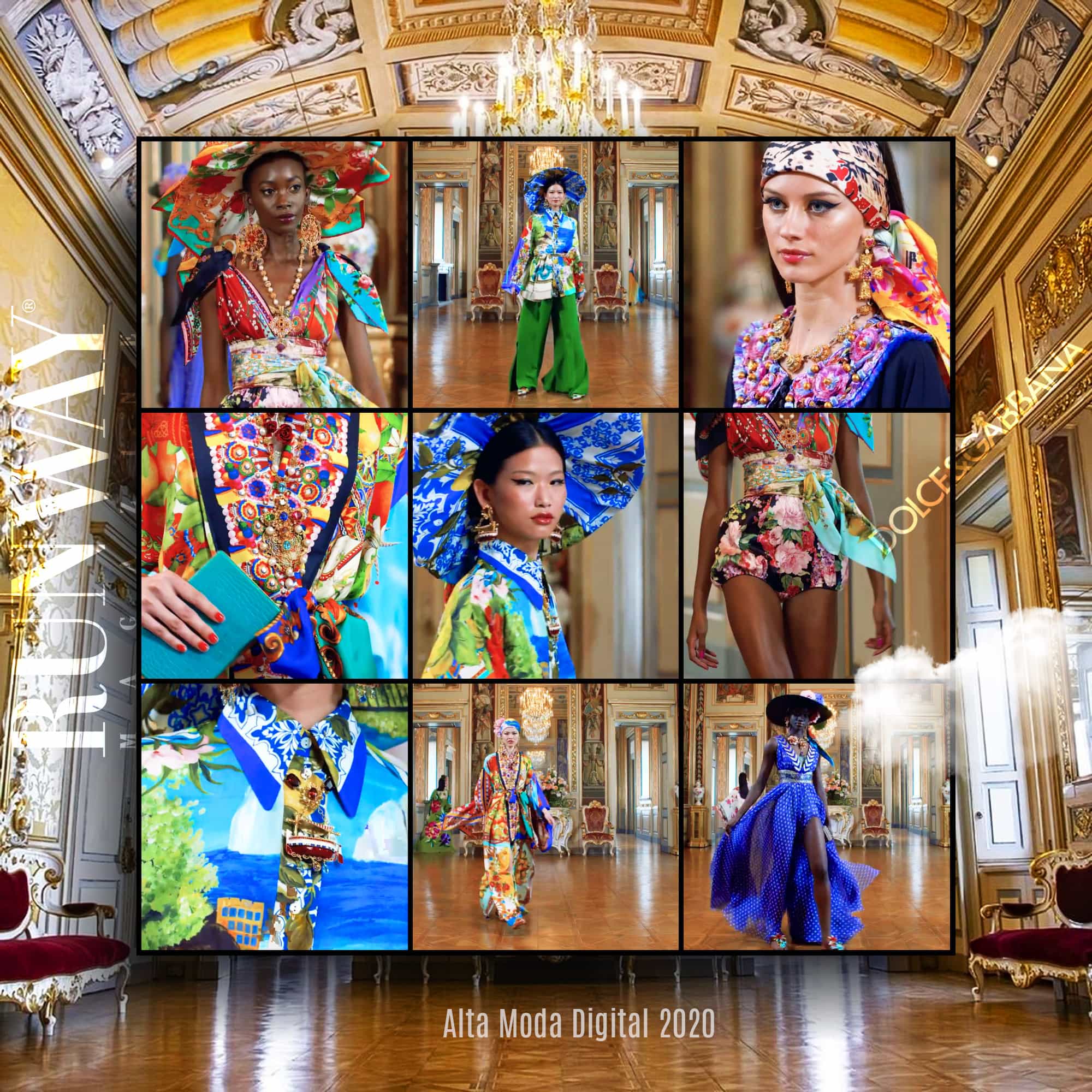 Dolce Gabbana Alta Moda 2020 Digital - Otoño invierno 2020-2021 por RUNWAY REVISTA