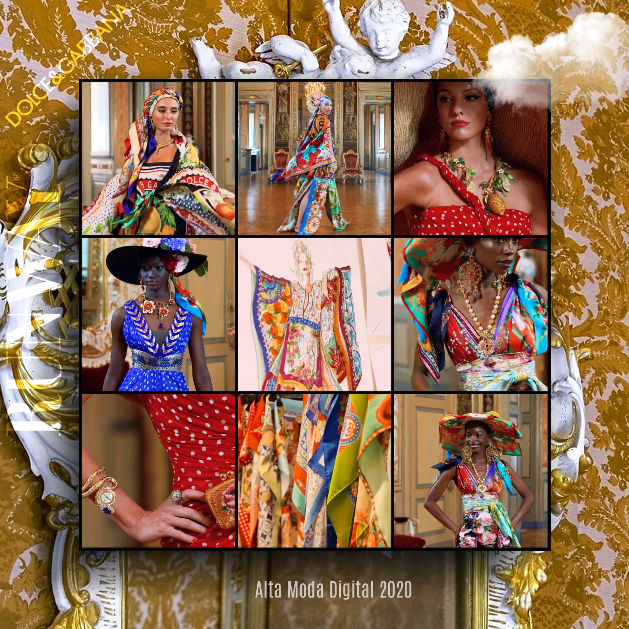Dolce Gabbana Alta Moda 2020 Digital - Otoño invierno 2020-2021 por RUNWAY REVISTA