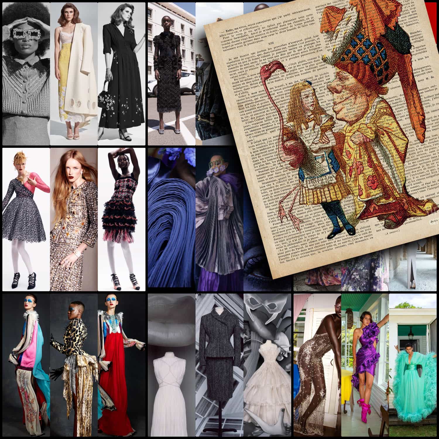 Fashion Week Haute Couture à Paris Automne-Hiver 2020-2021 - Alice au pays des merveilles de Lewis Carroll