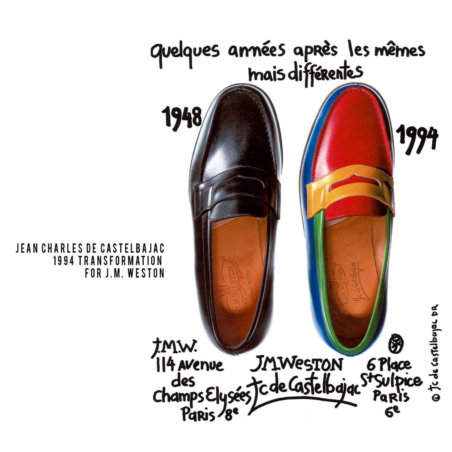 JC de Castelbajac-1994-for JM Weston